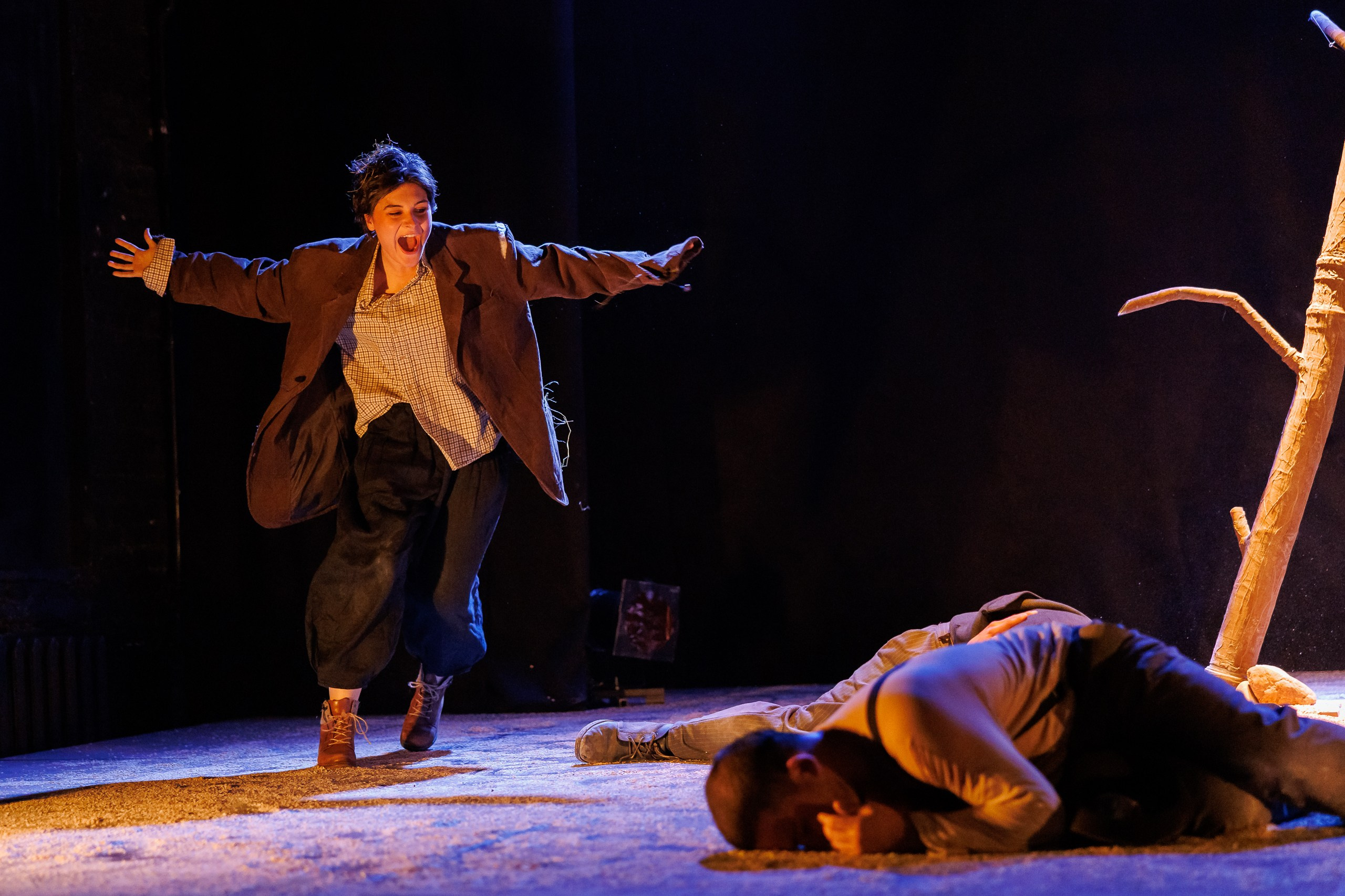 Спектакль «В ожидании Годо» от театра Д. Лица в СПб. Фотограф в Санкт-Петербурге — Сергей Петров