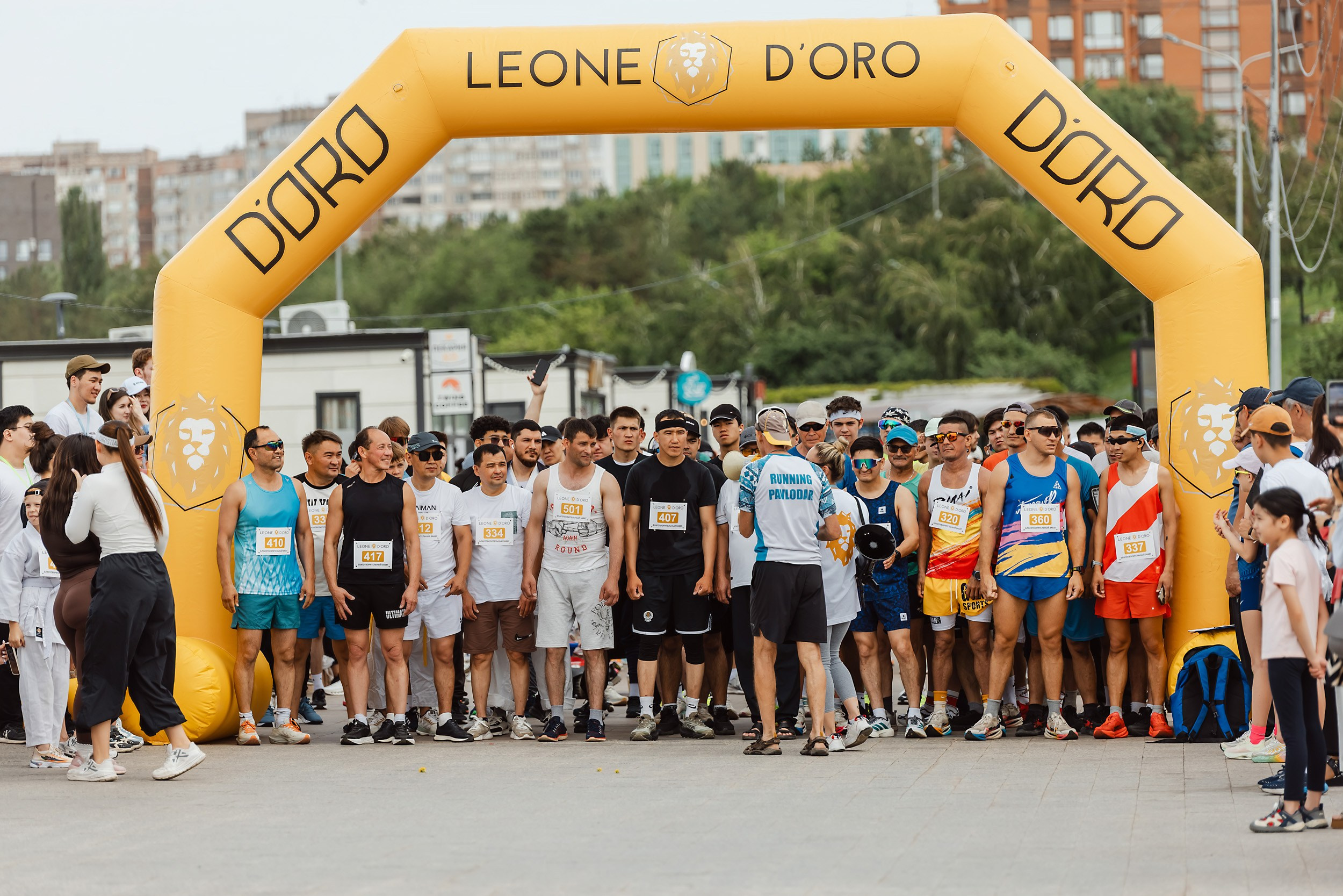 Благотворительный Марафон Leone D'oro. Кипятком Павлодар
