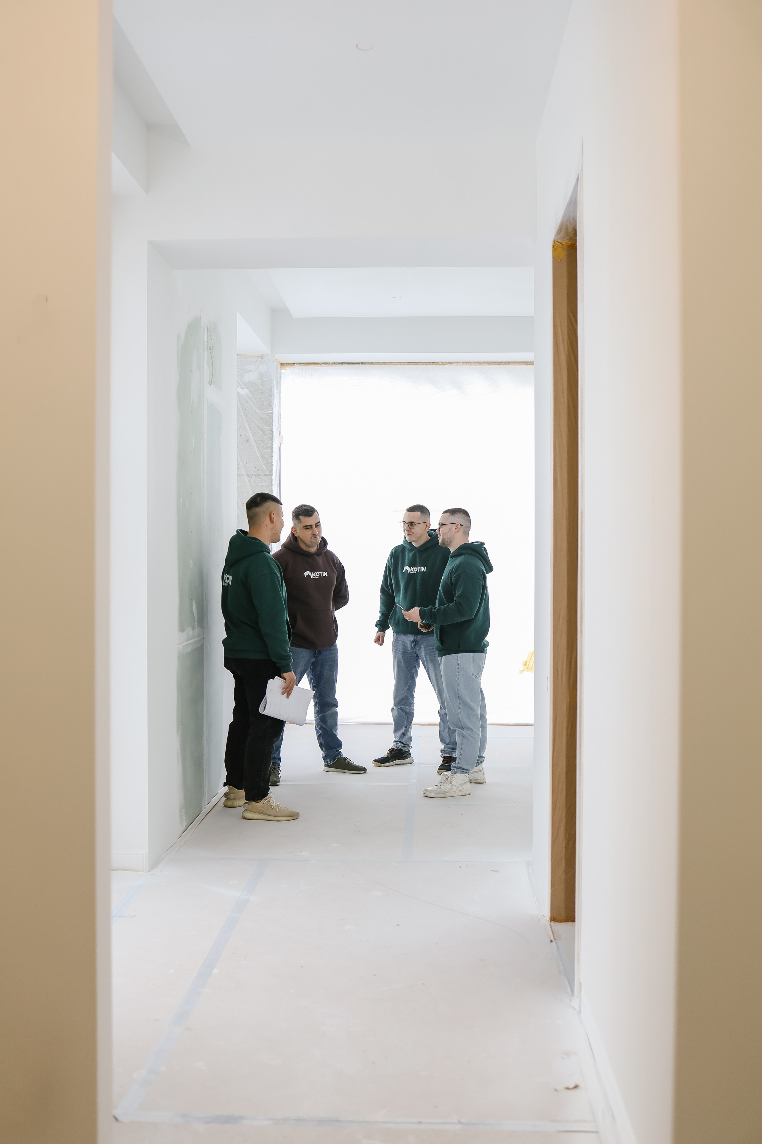 Строительная фирма Котин групп. Фотопродакшн продающего контента