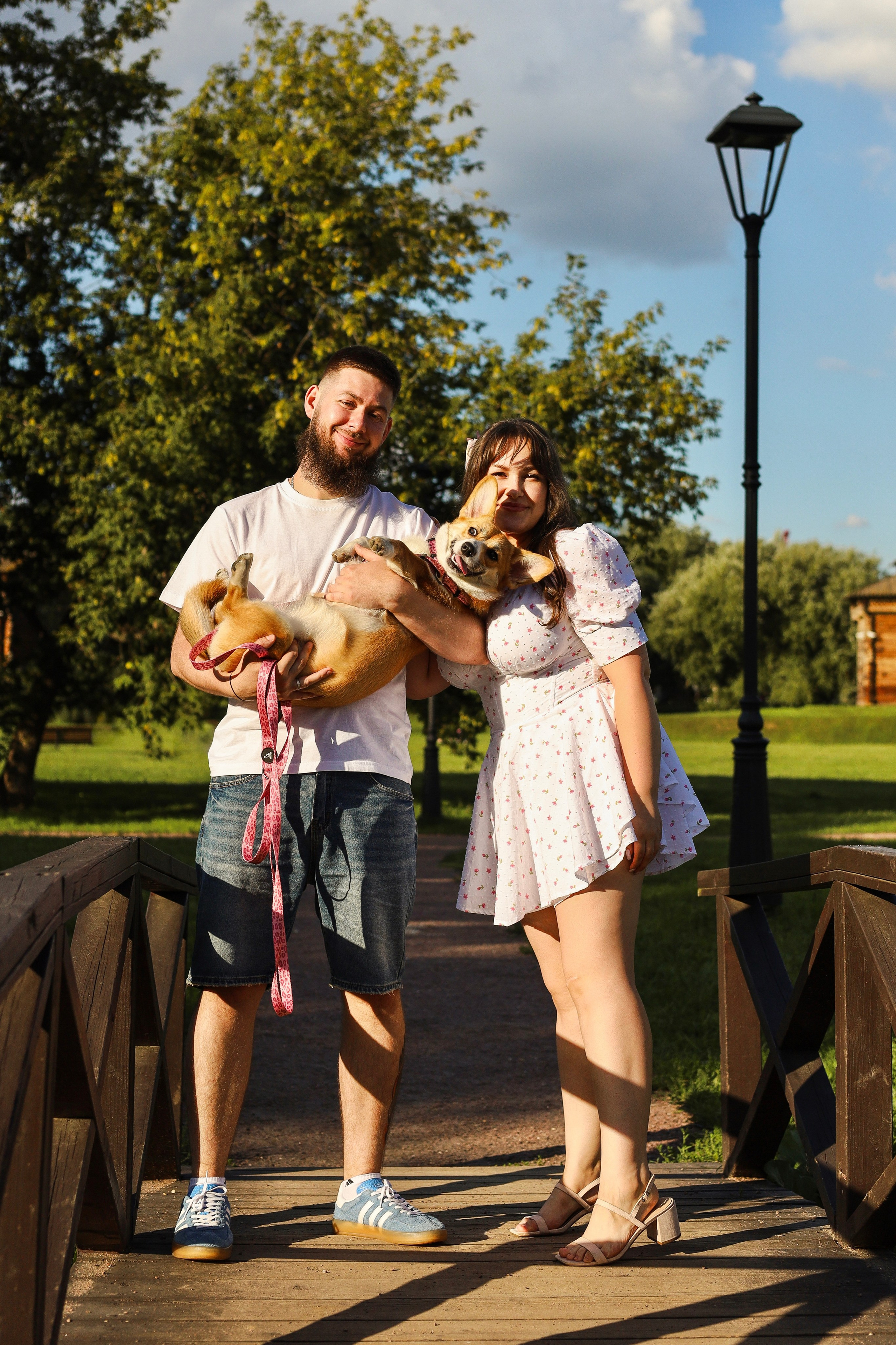 Эмили, Аня и Лёша. Фотограф-анималист Ксения Шевцова|Москва