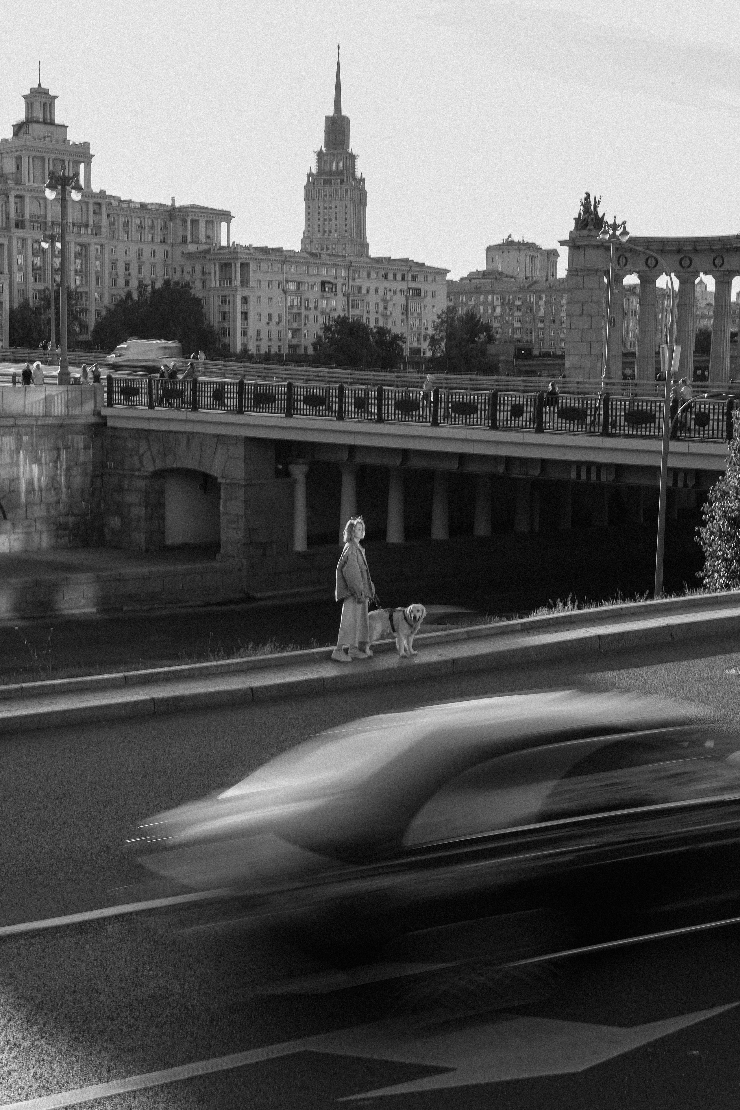 Зиз и Юля. Прогулка по Москве. Фотограф-анималист Ксения Шевцова|Москва