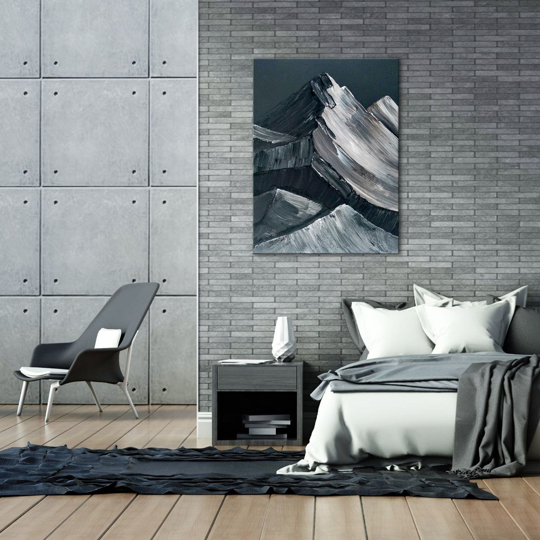 Абстракция. Художник Анастасия Кисткина, Петербург