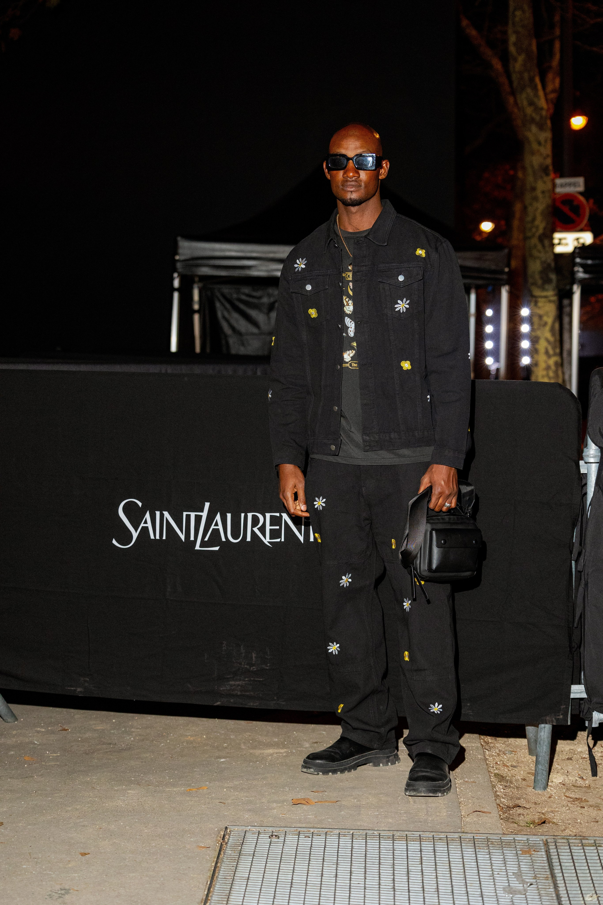 PFW SPRING SUMMER 2024 SAINT LAURENT. Photographer in Milan Ivan Goncharov