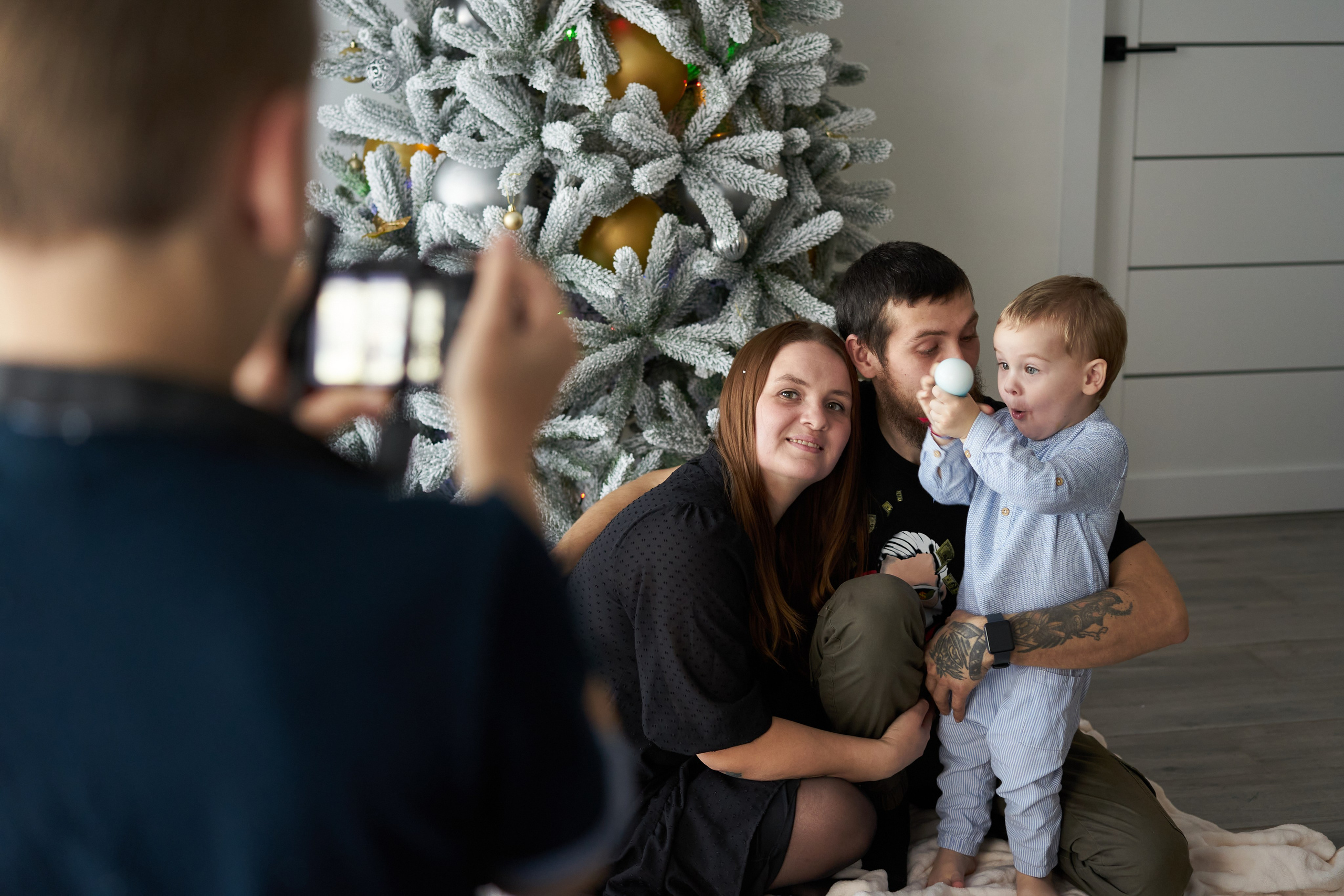 Семейная фотосессия дома. Фотограф Екатеринбург Кокшарова Александра