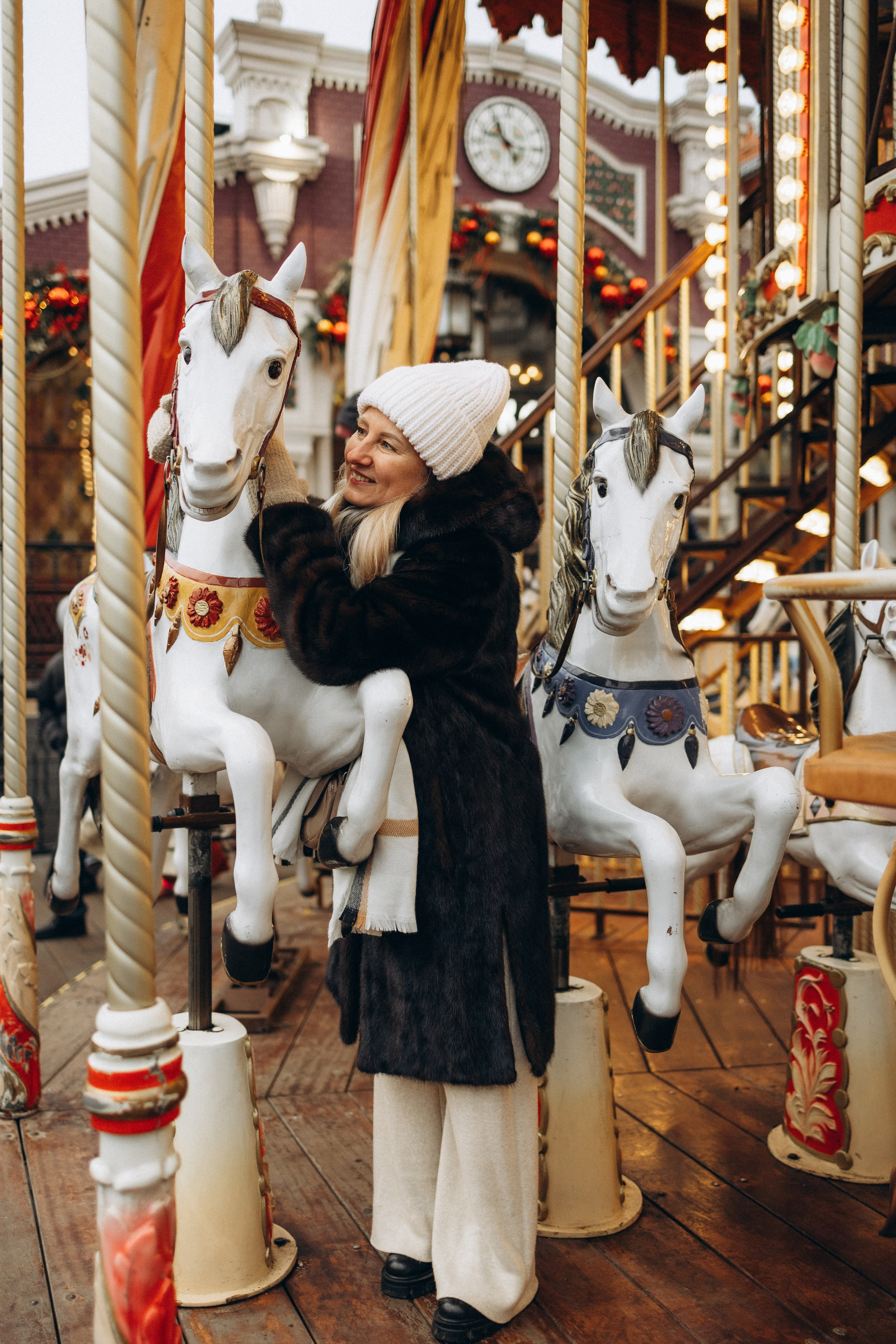 Зимняя прогулка Юлии. Фотограф lifestylе в Москве Пшеничная Анастасия