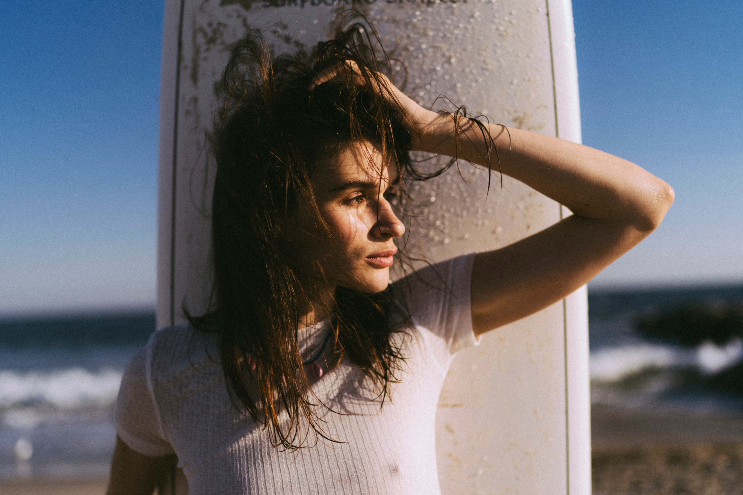 By the ocean in New York. New York photographer RINAT SHAHMETOV in New York city
