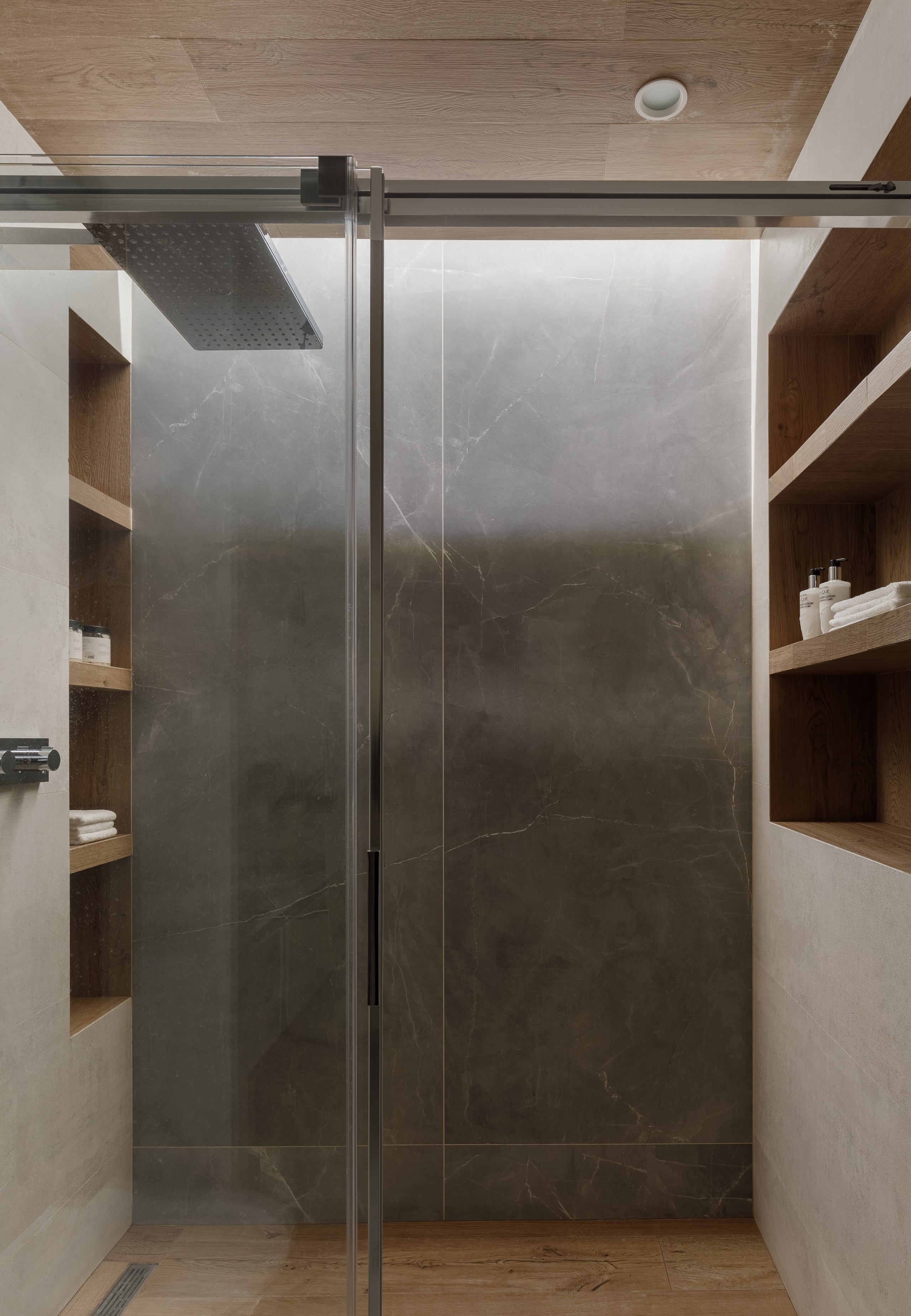 душевая в современном стиле 