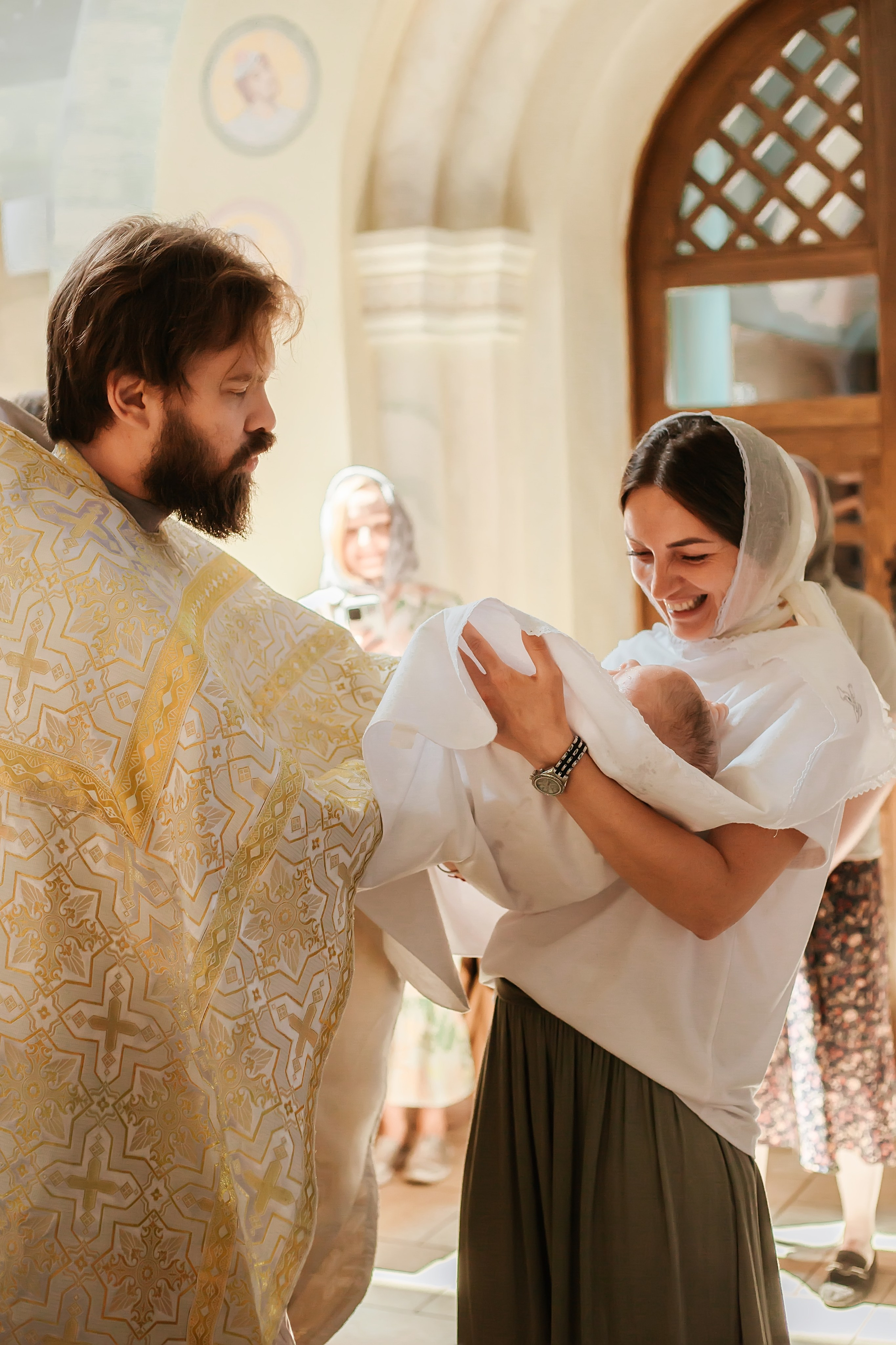 Крещение Валерии. Школьный и детский фотограф Старожилово