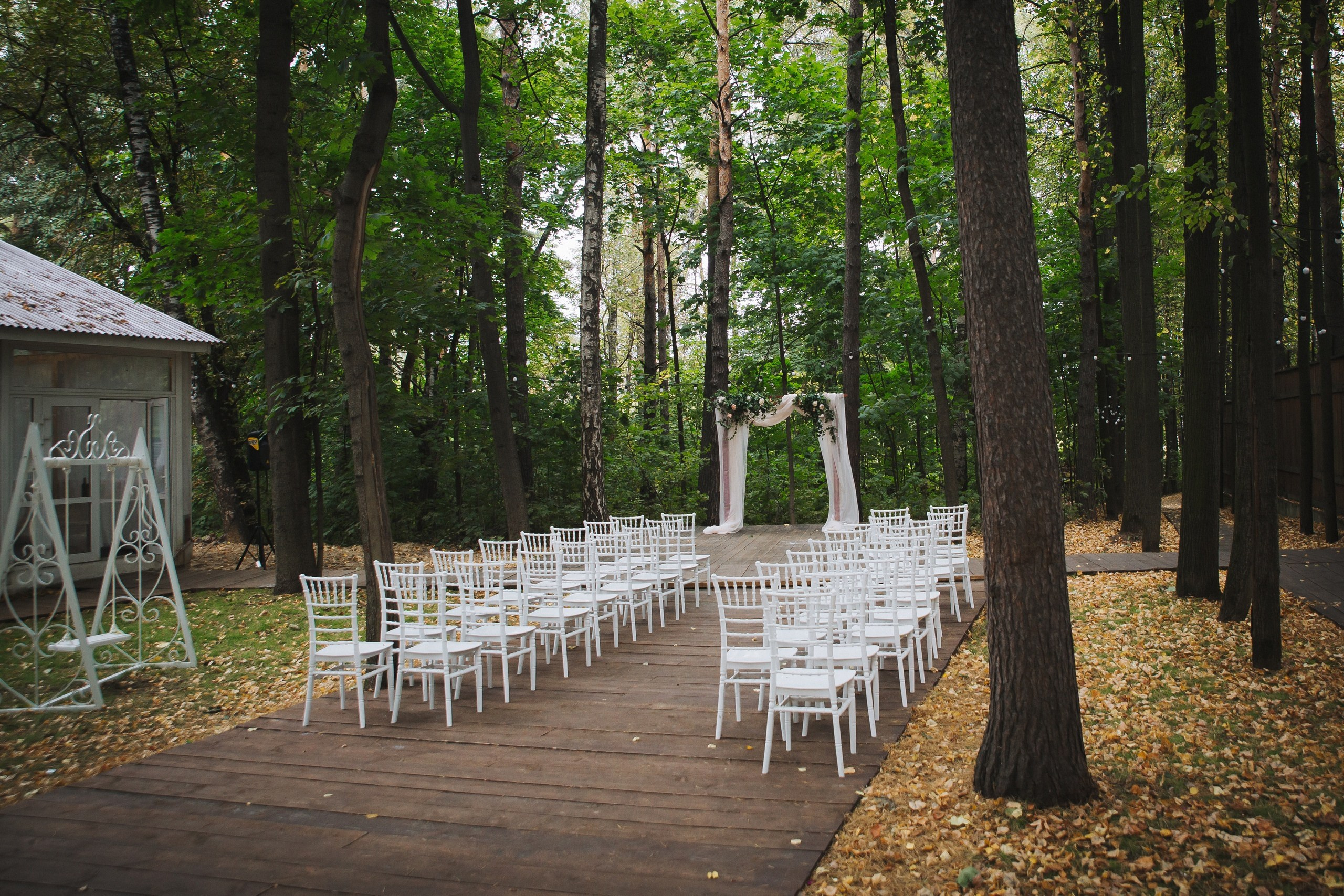Белоснежная веранда церемония