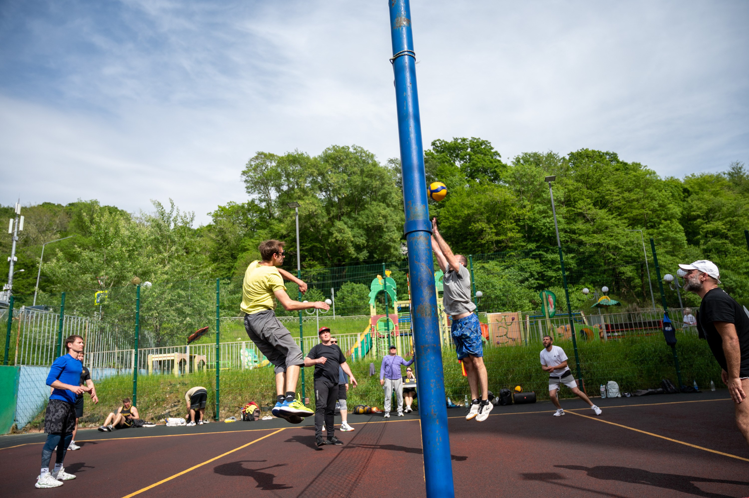 Турнир по Волейболу. Фотографирую счастливых людей в Сочи