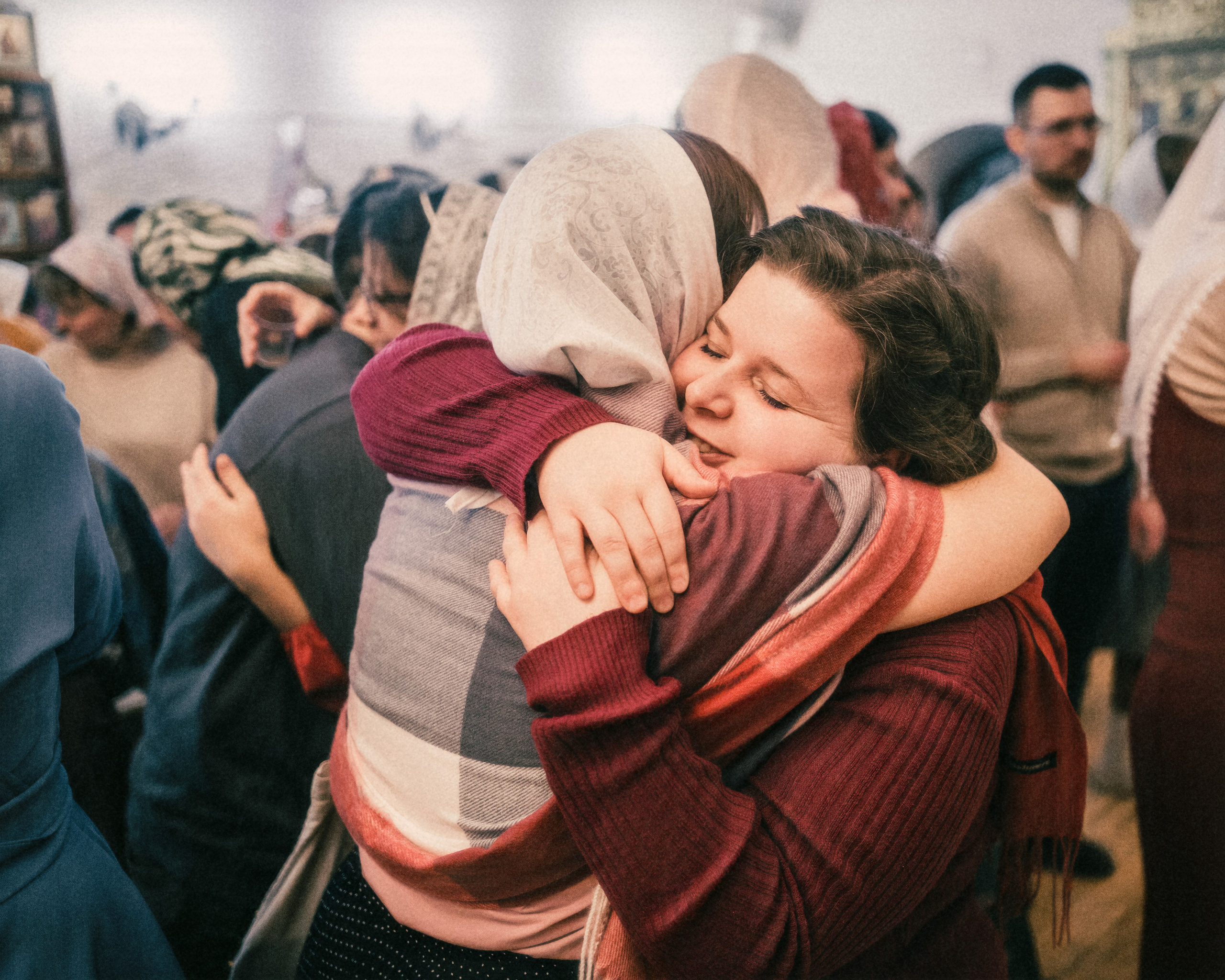 Ночное богослужение. Фестиваль Братья Зима 2025. Фотограф в Москве Максим Скоробогатов