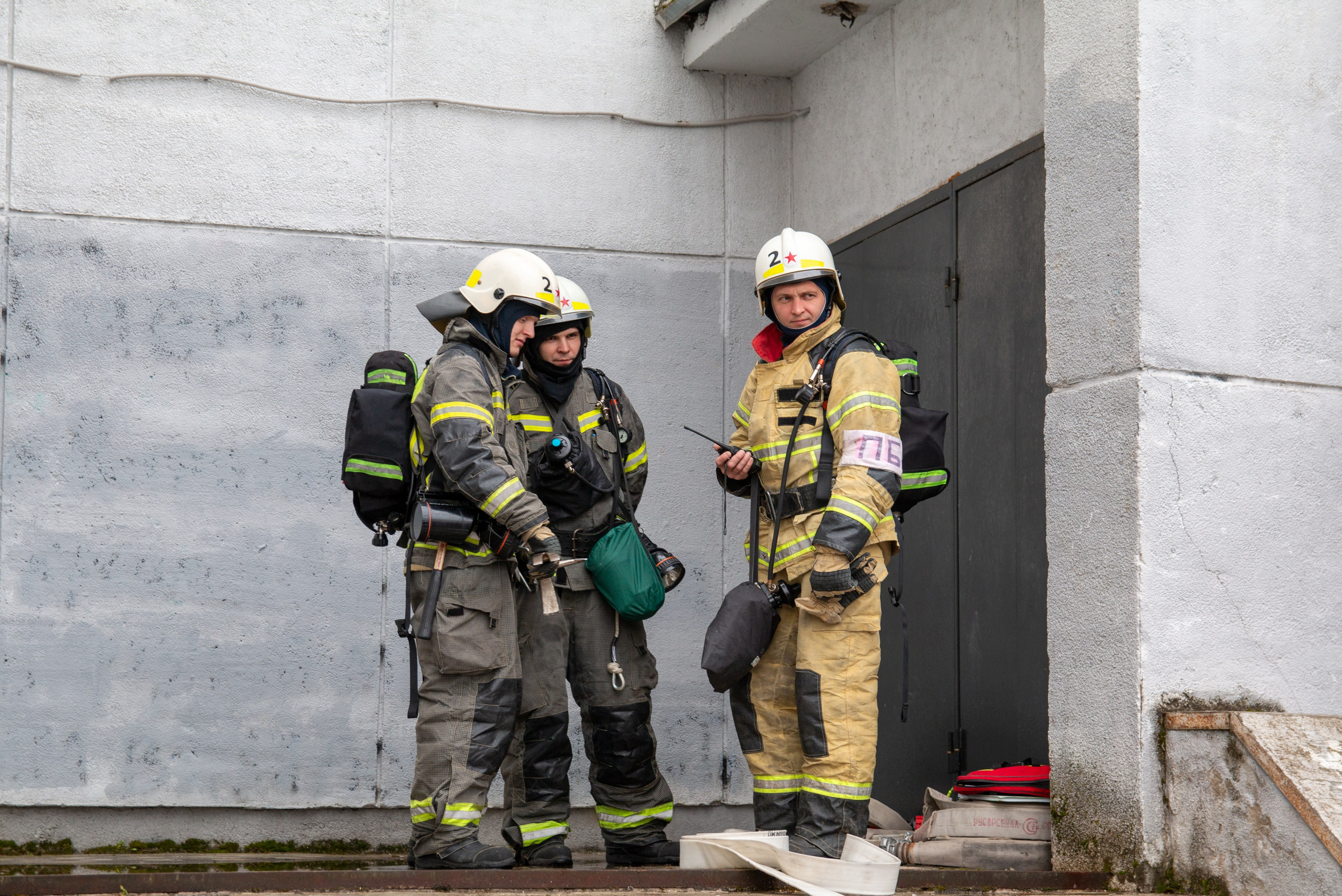 Репортаж «Пожарная тренировка». Ваш фотограф Северск | Томск