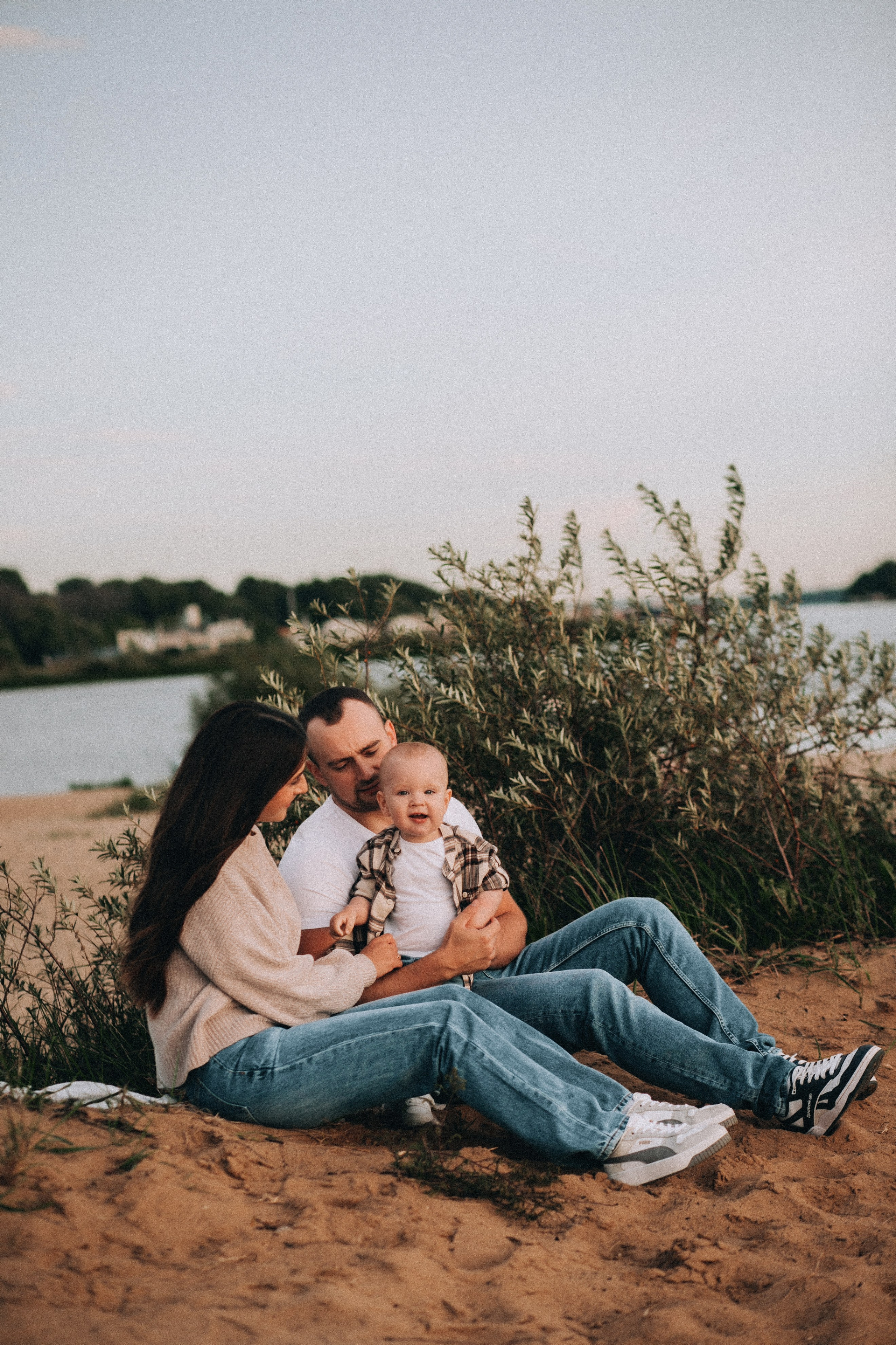 ~ На берегу заката ~. Семейный и детский фотограф в Ярославле