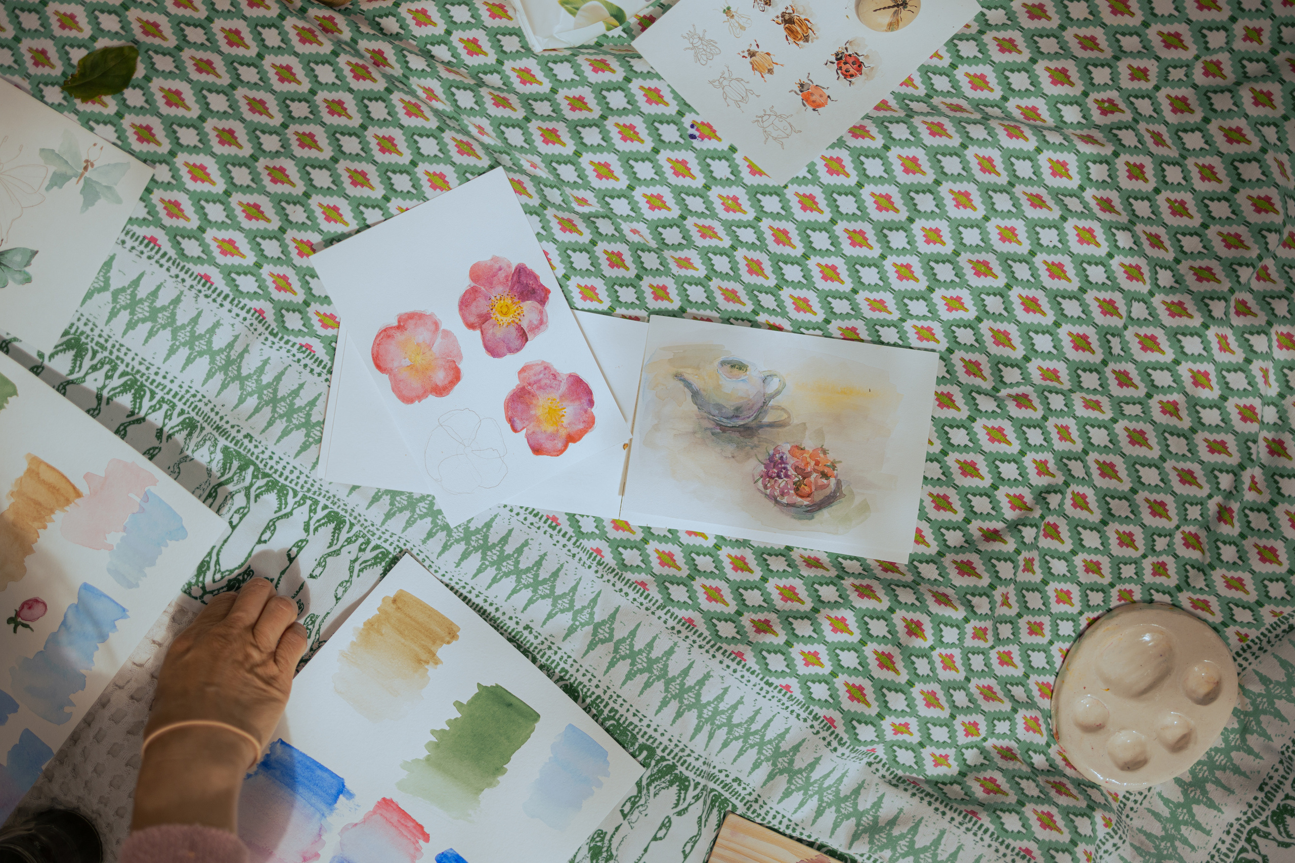 Арт — пикник Рисуй со мной. Фотограф Анастасия Пинчук