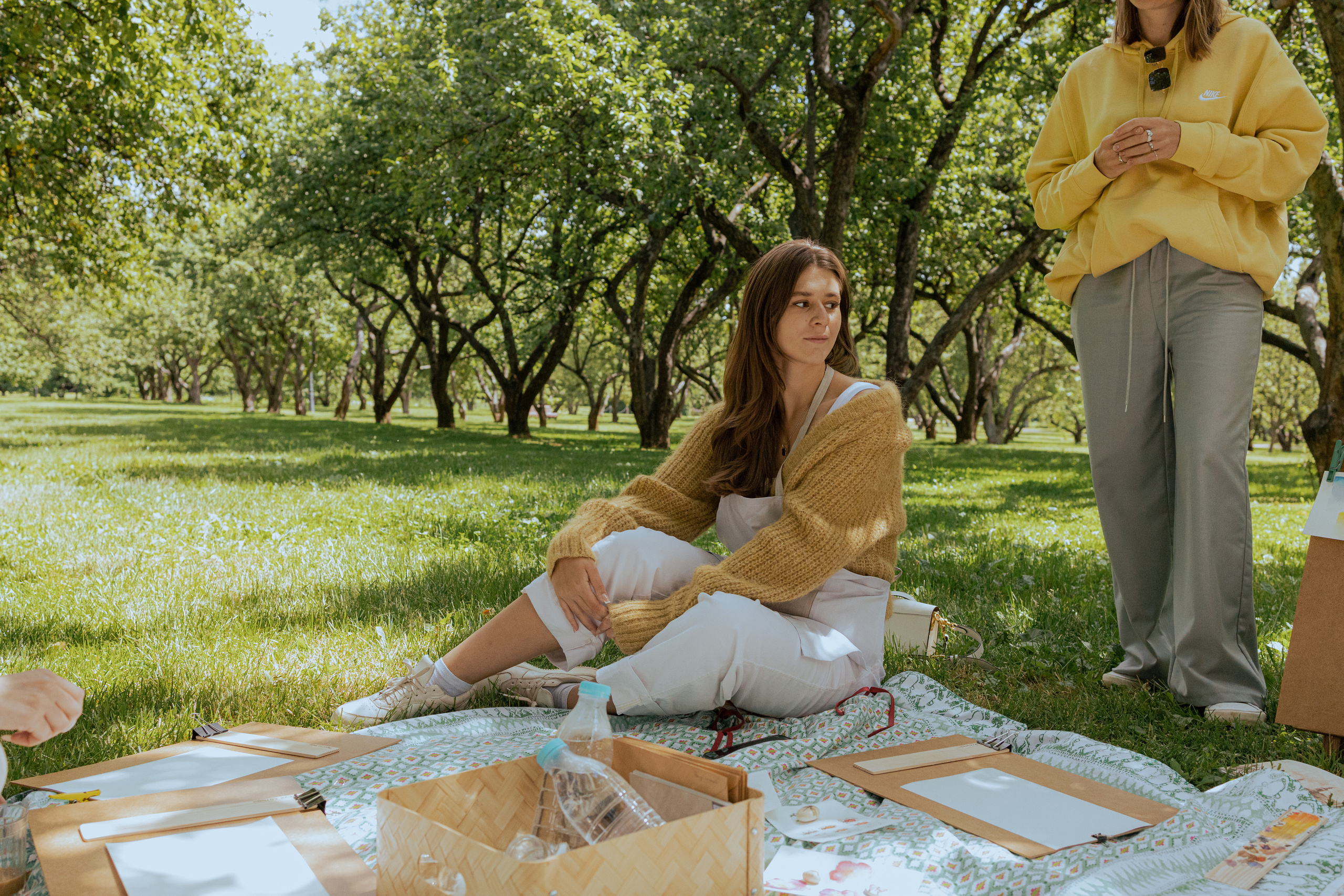 Арт — пикник Рисуй со мной. Фотограф Анастасия Пинчук