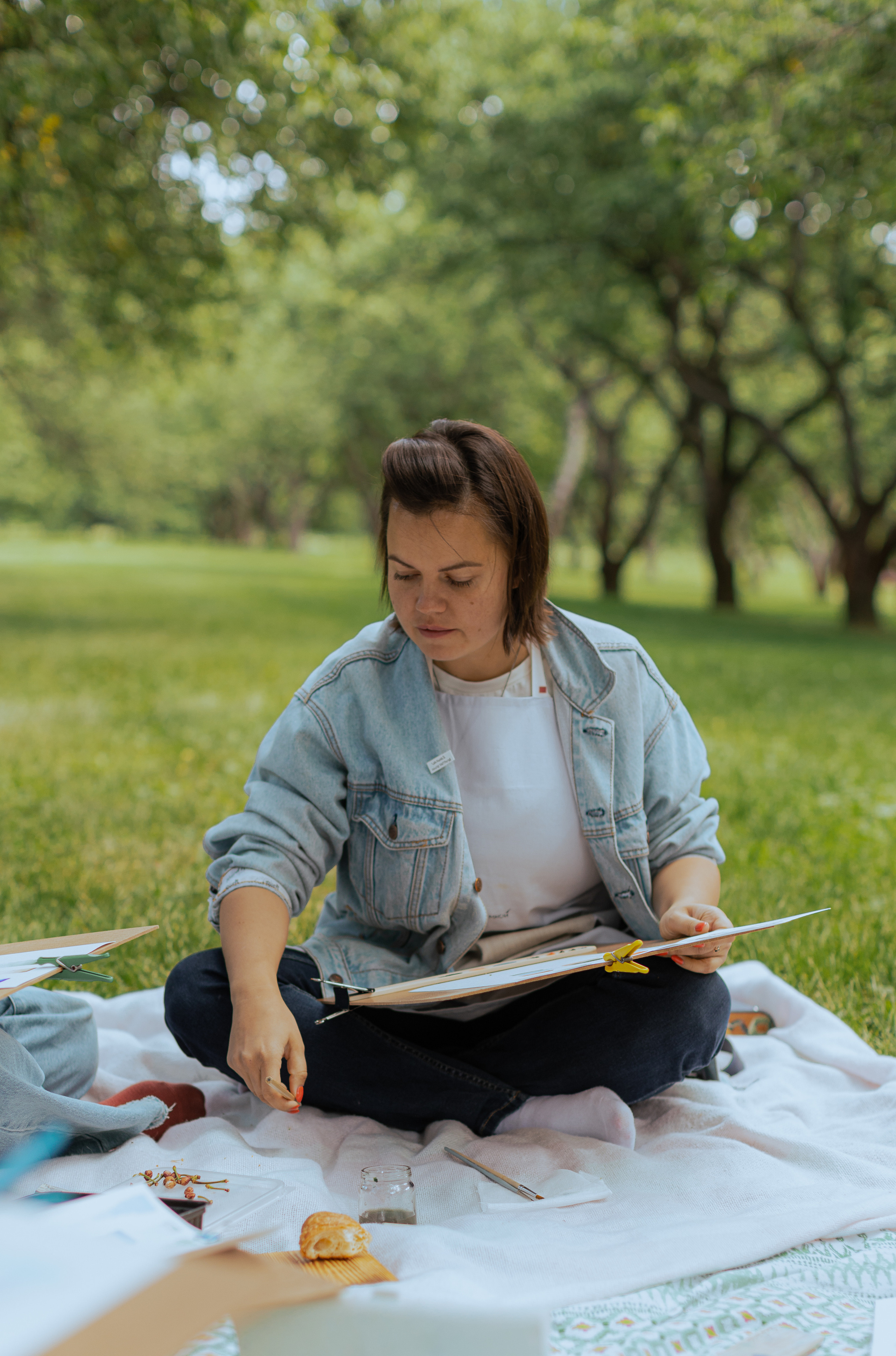 Арт — пикник Рисуй со мной. Фотограф Анастасия Пинчук