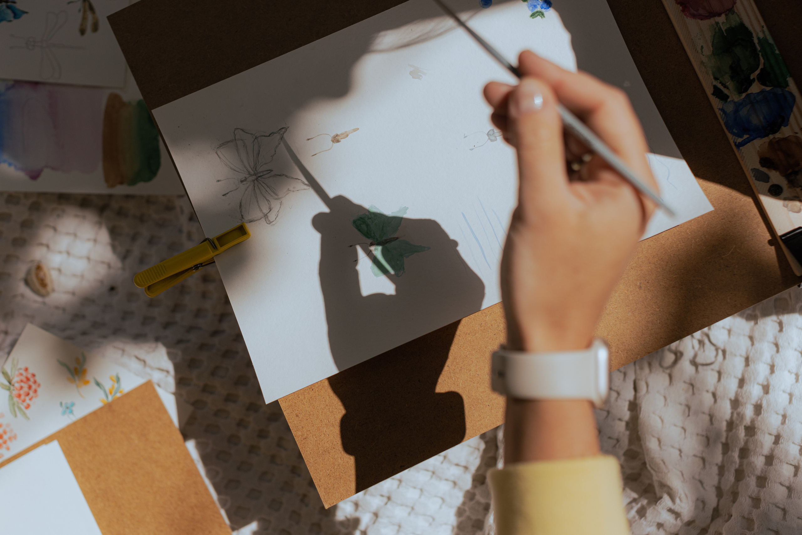 Арт — пикник Рисуй со мной. Фотограф Анастасия Пинчук