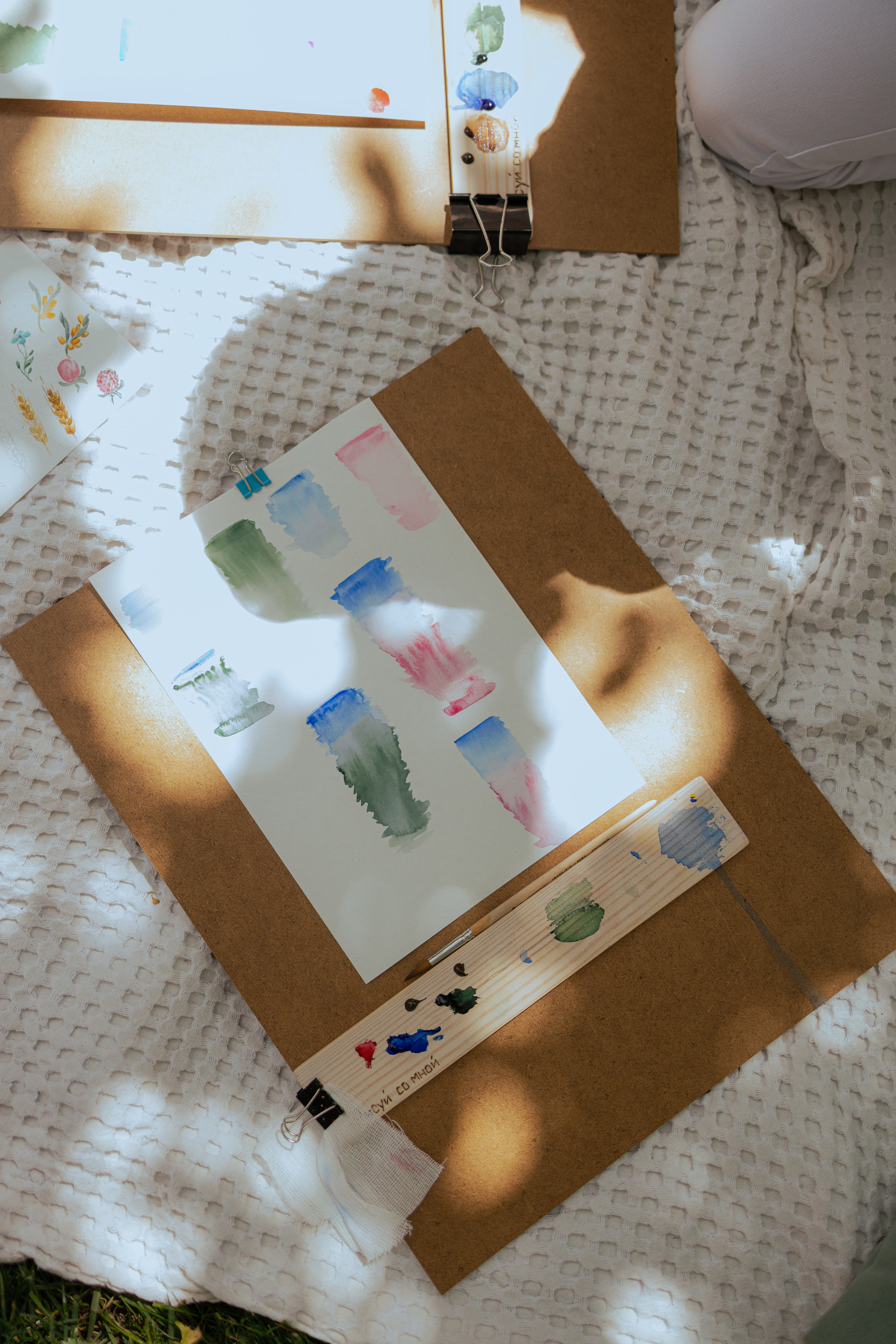 Арт — пикник Рисуй со мной. Фотограф Анастасия Пинчук