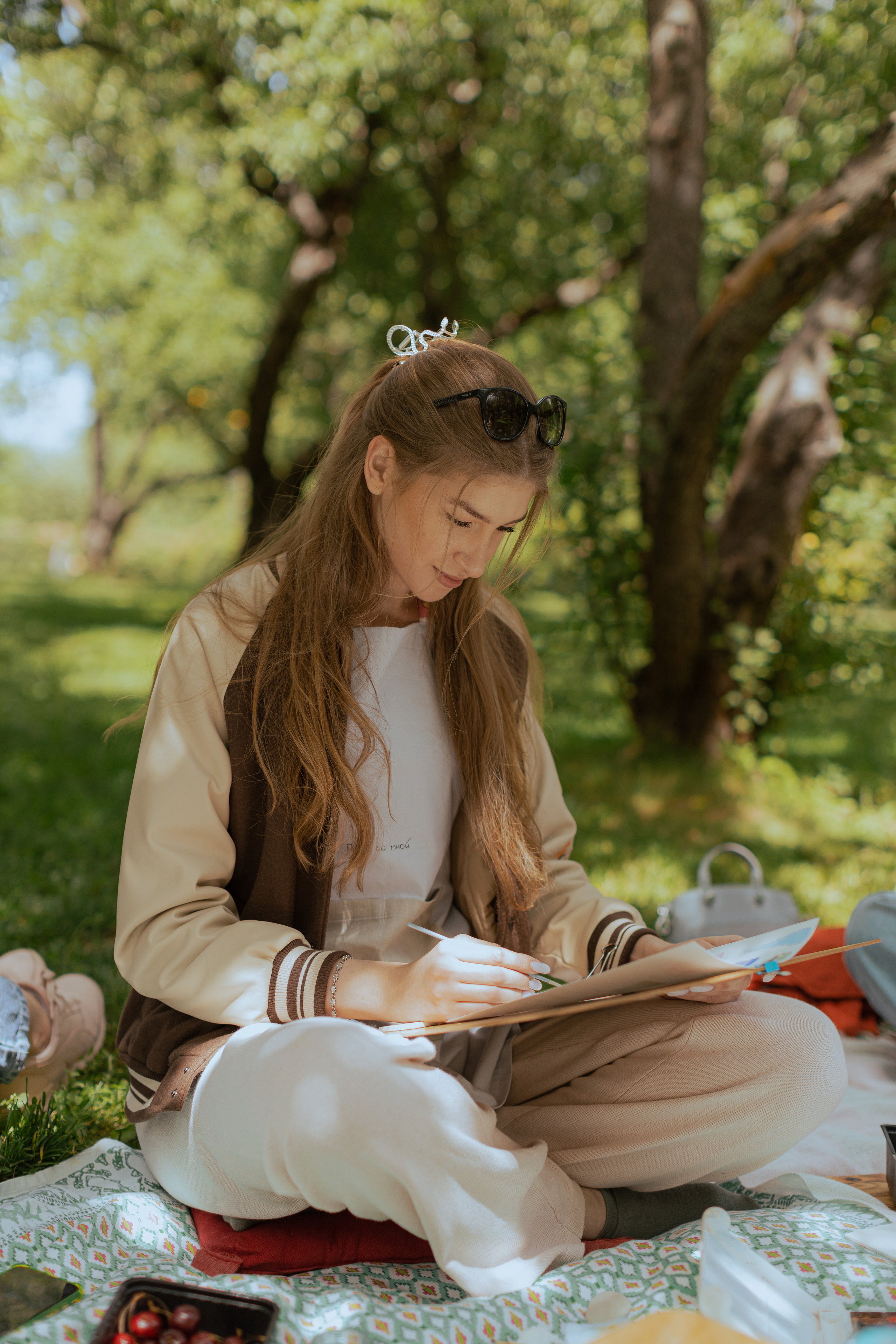 Арт — пикник Рисуй со мной. Фотограф Анастасия Пинчук