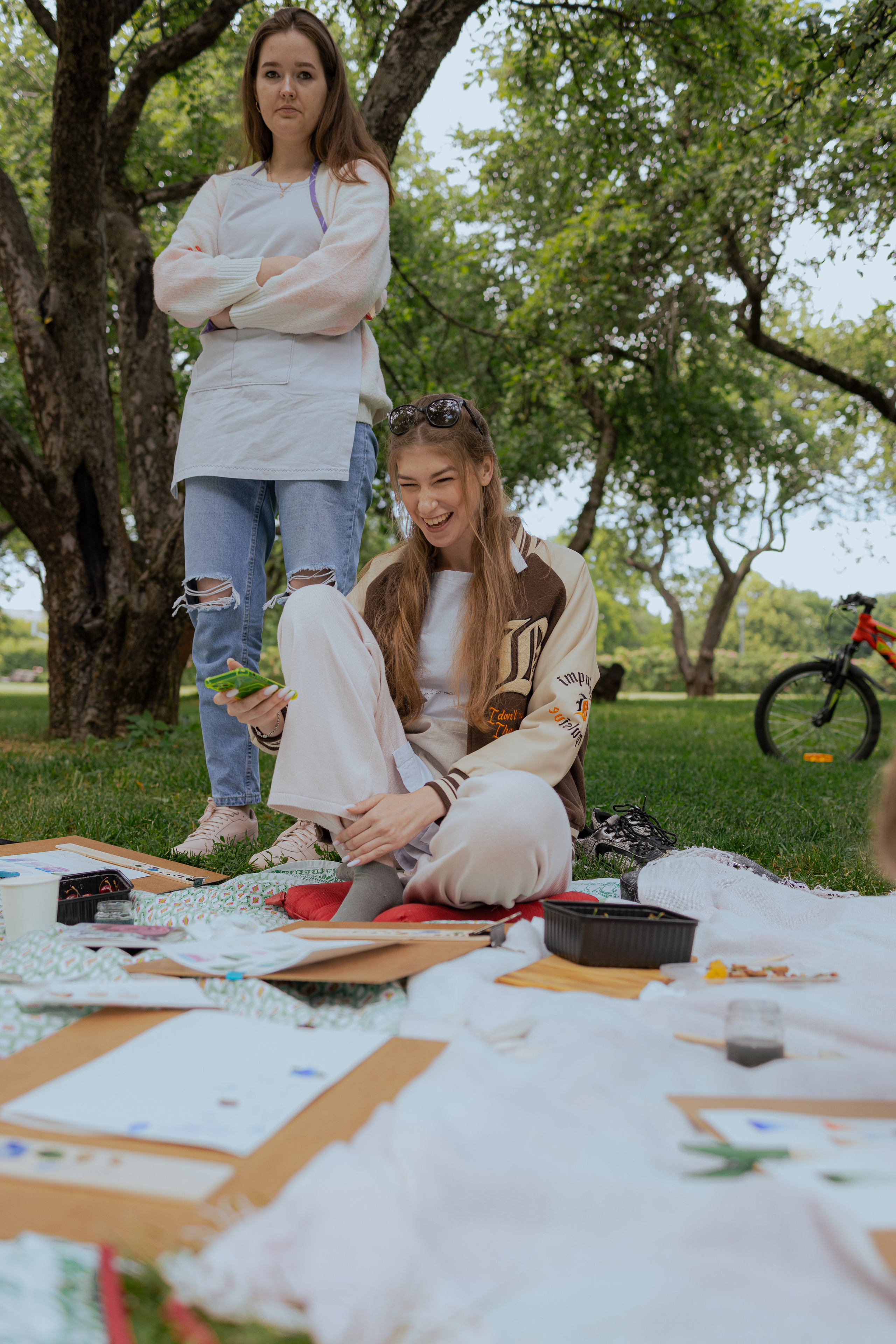 Арт — пикник Рисуй со мной. Фотограф Анастасия Пинчук