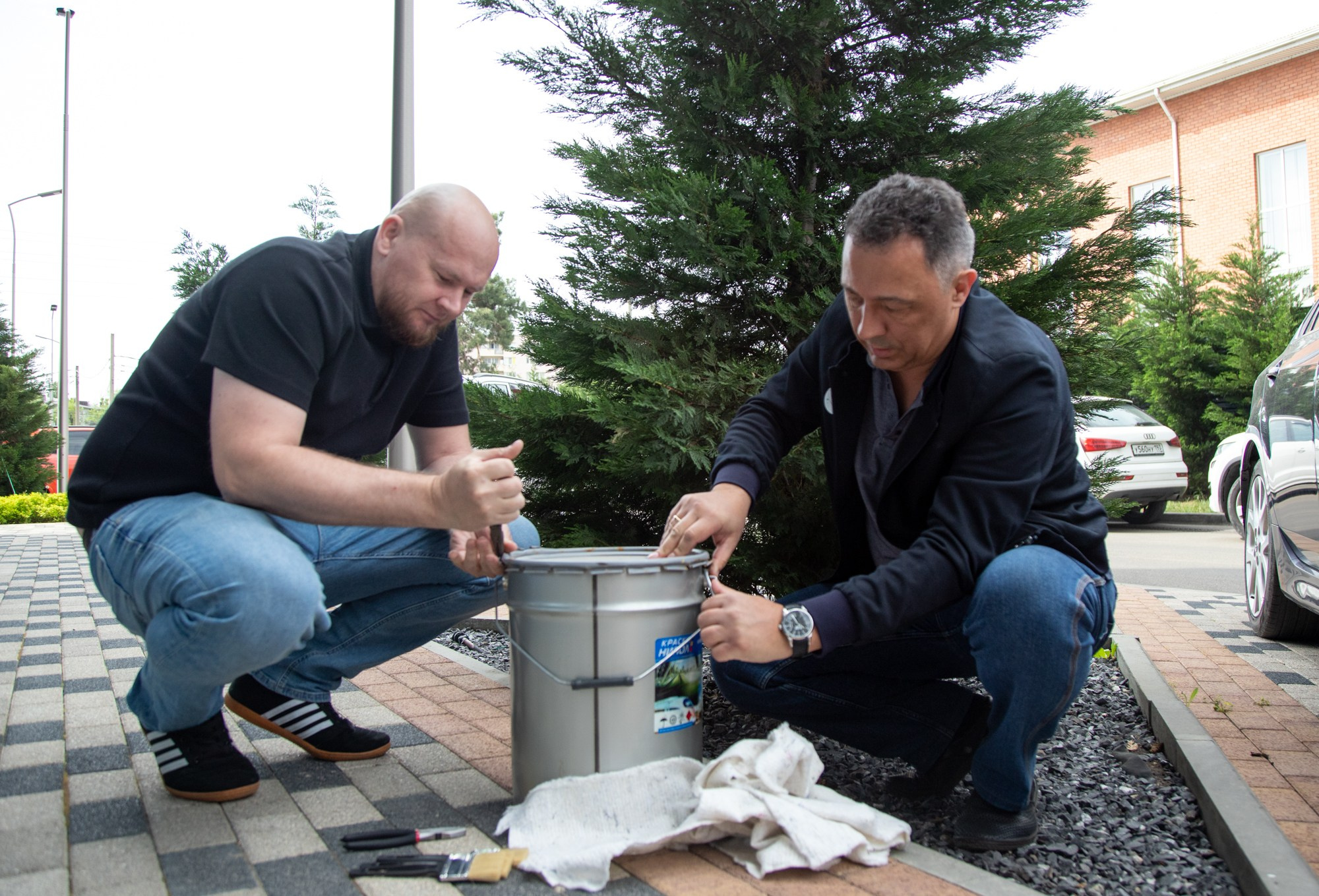 Субботник строительной компании «ТОЧНО». Репортажный, промышленный и маркетплейс-фотограф Дмитрий Чернат