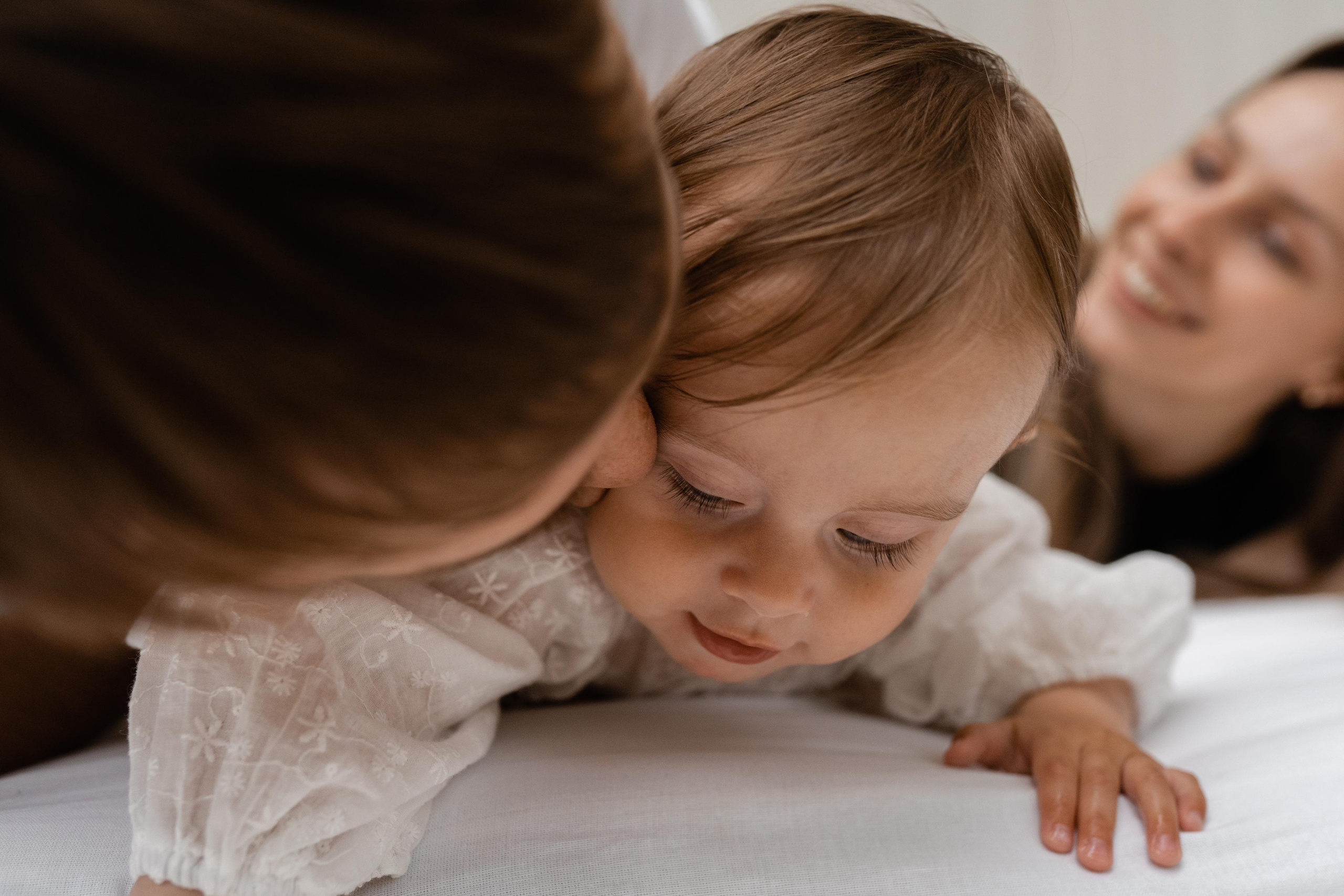 Семейная фотосессия в студии в Москве, семейный фотограф Анна Полушина. Свадебный фотограф в Москве Анна Полушина