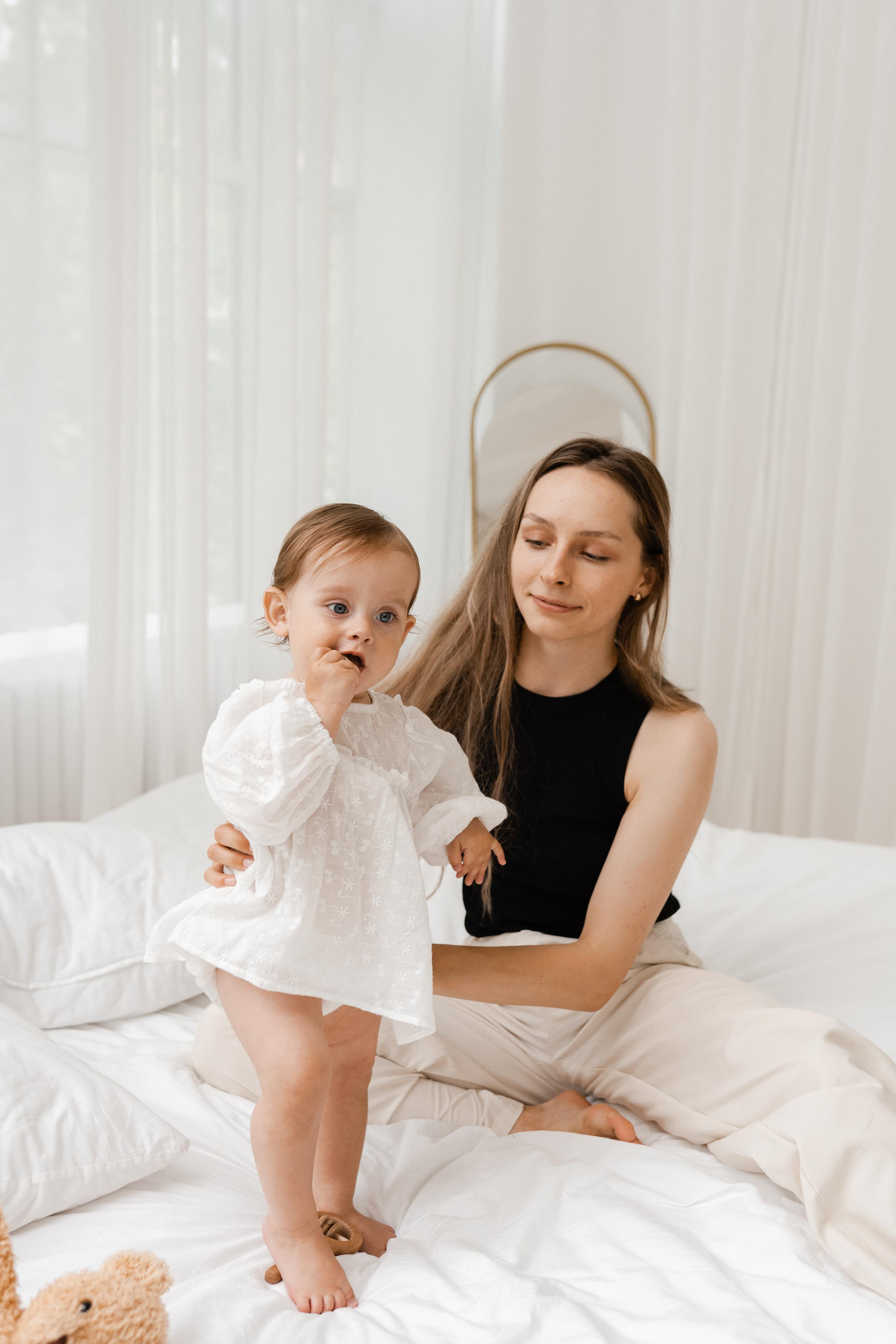 Семейная фотосессия в студии в Москве, семейный фотограф Анна Полушина. Свадебный фотограф в Москве Анна Полушина