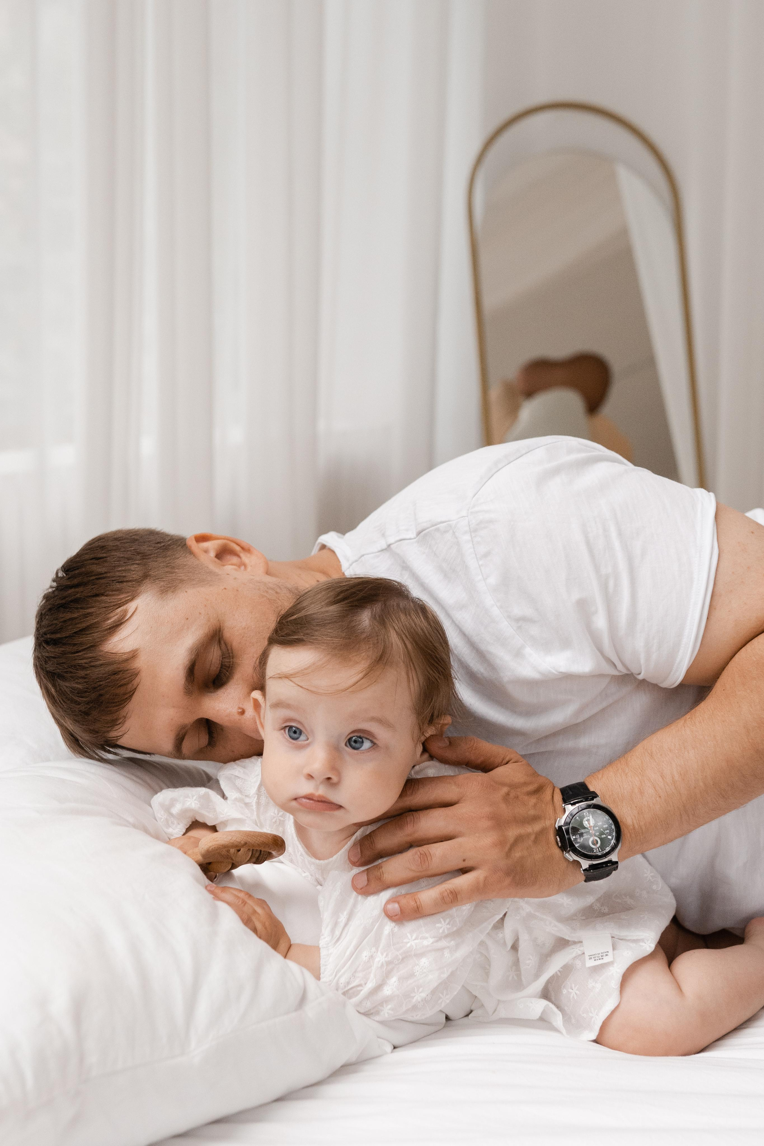 Семейная фотосессия в студии в Москве, семейный фотограф Анна Полушина. Свадебный фотограф в Москве Анна Полушина