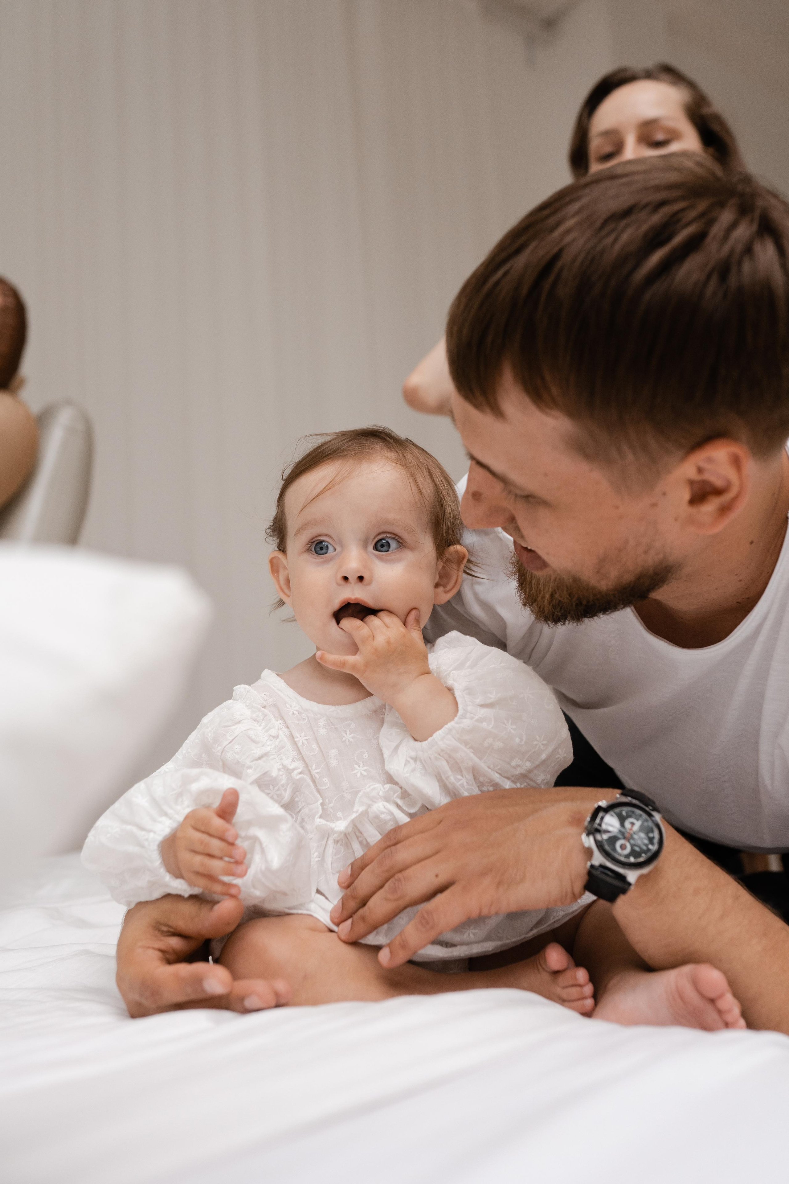 Семейная фотосессия в студии в Москве, семейный фотограф Анна Полушина. Свадебный фотограф в Москве Анна Полушина