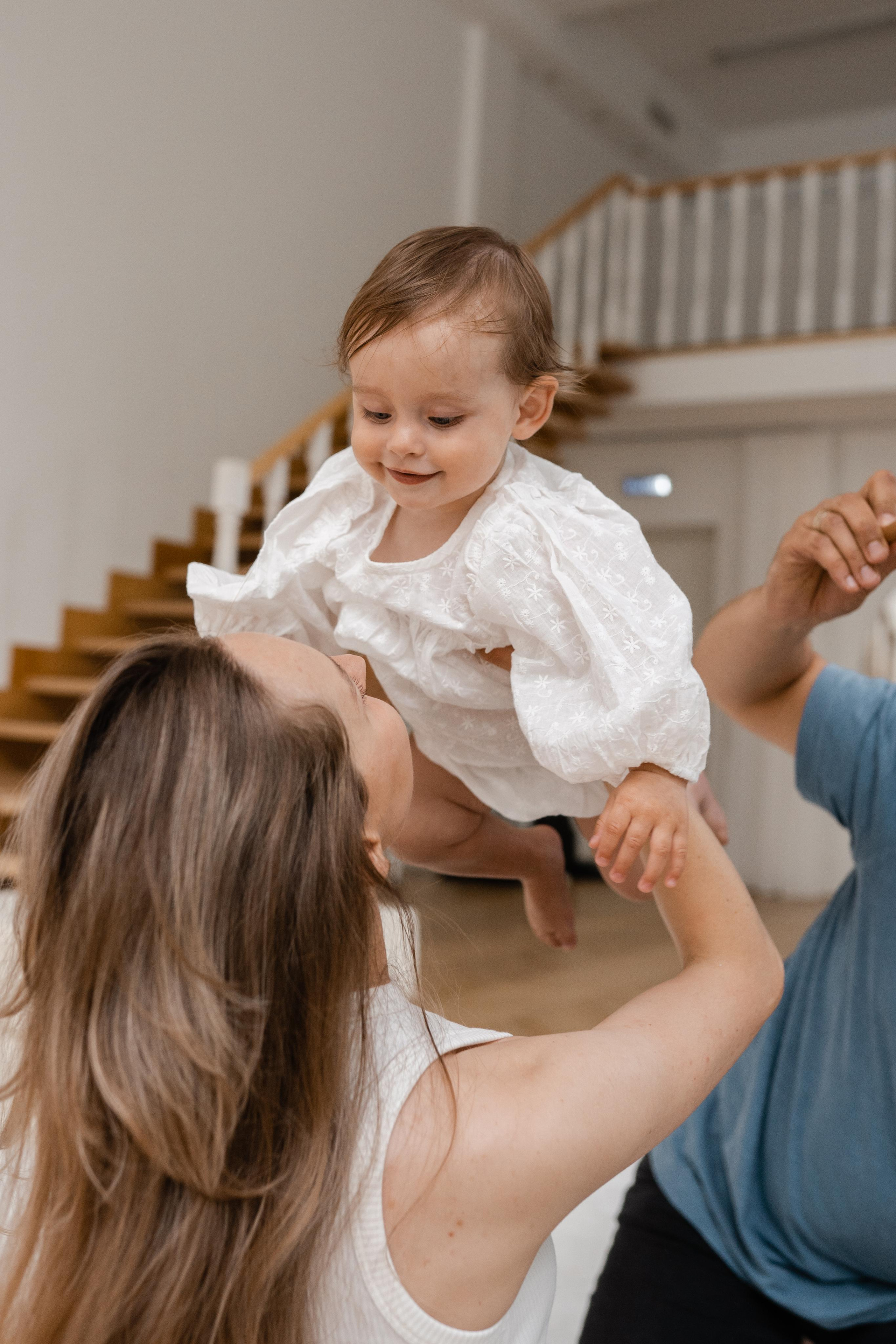 Семейная фотосессия в студии в Москве, семейный фотограф Анна Полушина. Свадебный фотограф в Москве Анна Полушина