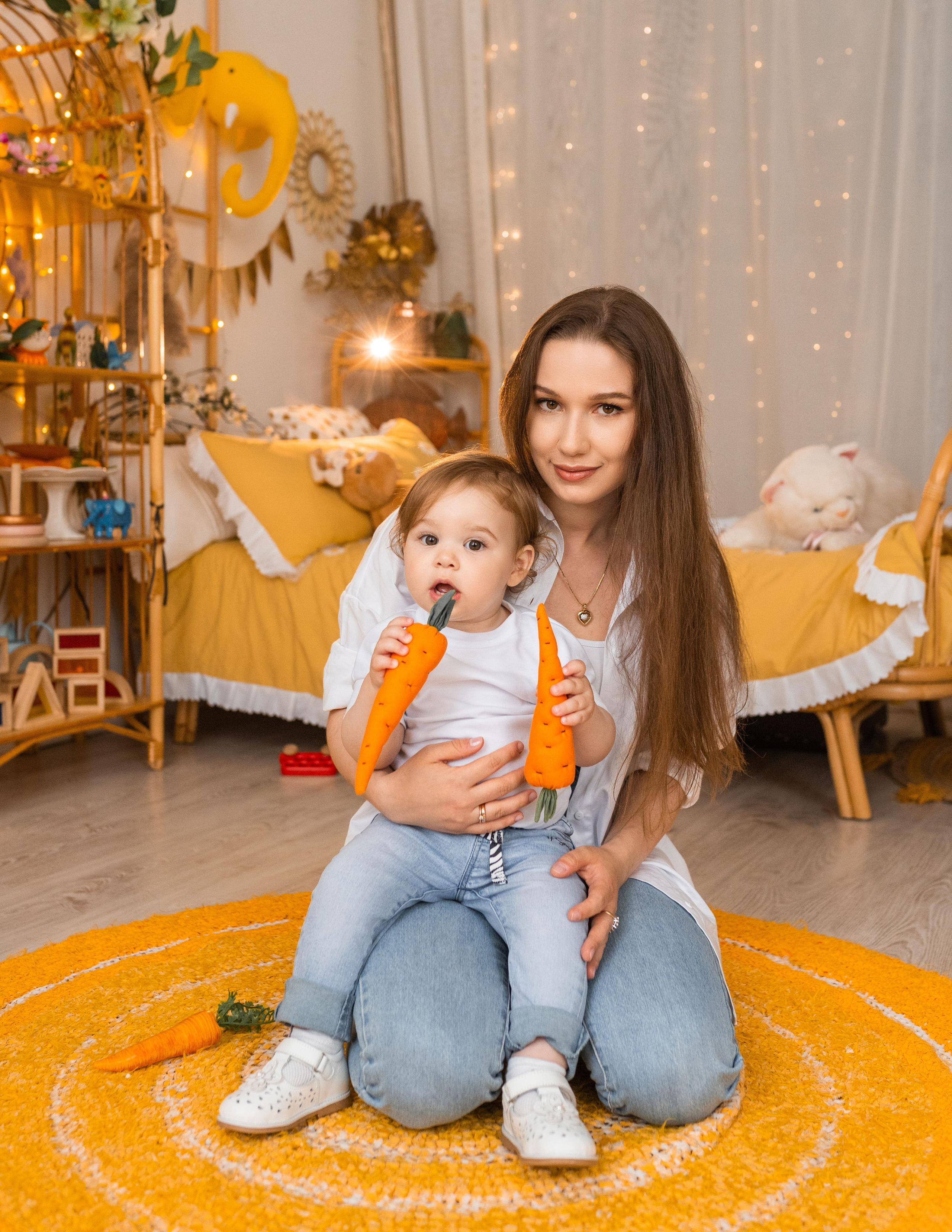 Семейная фотосессия в студии в Москве, семейный фотограф Анна Полушина. Свадебный фотограф в Москве Анна Полушина