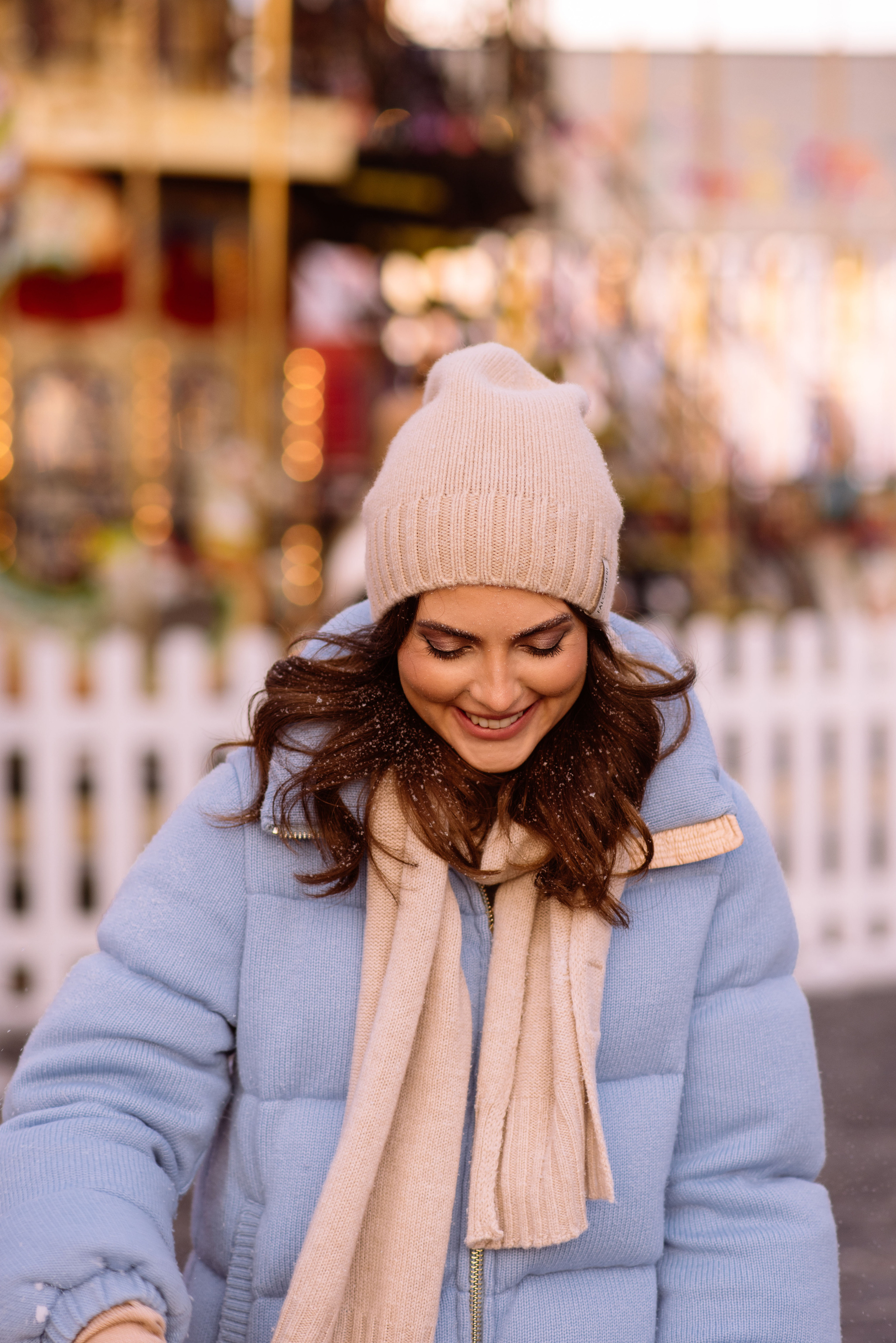 Алена на ярмарке у ГУМа. Свадебный фотограф в Москве Анна Полушина