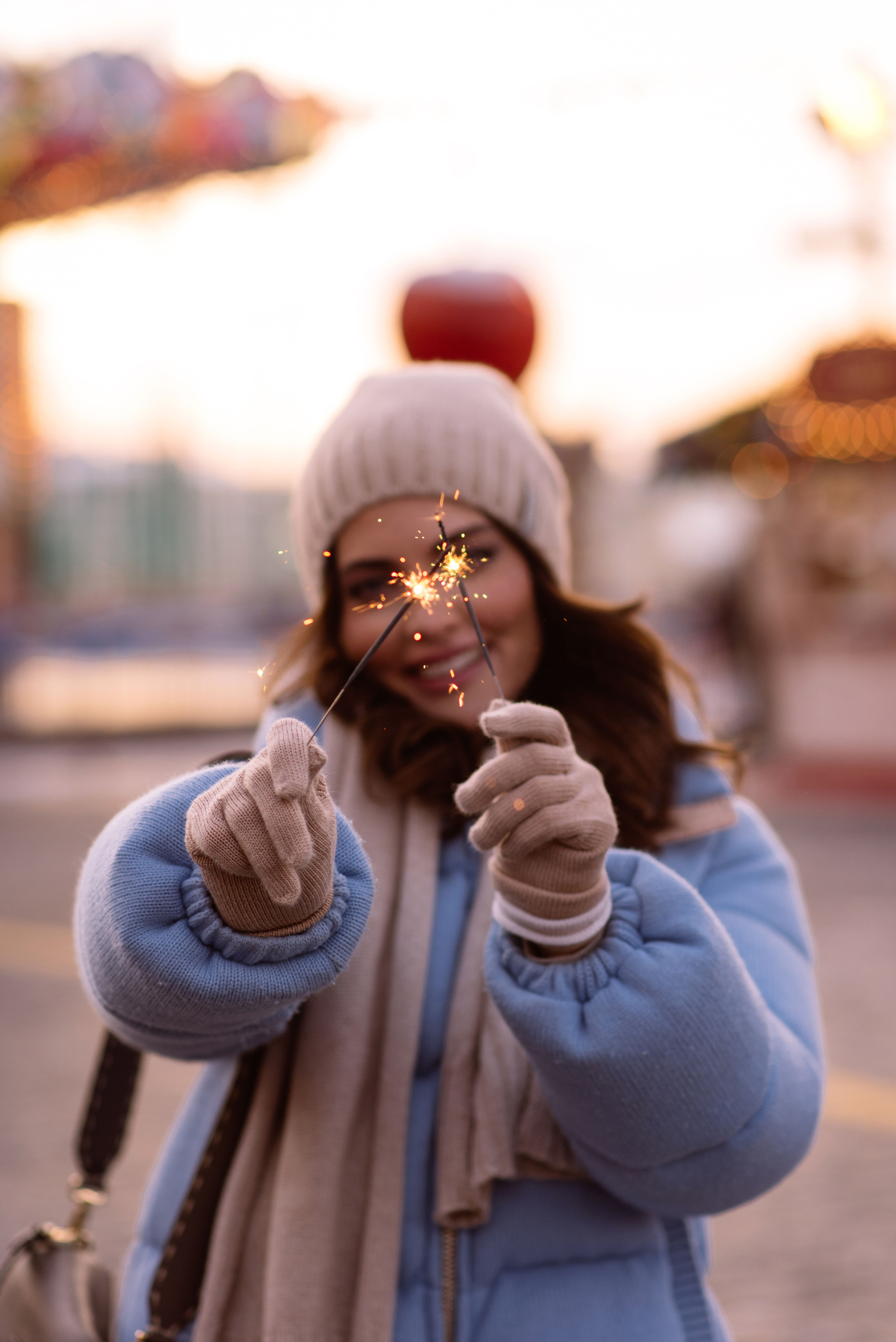 Алена на ярмарке у ГУМа. Свадебный фотограф в Москве Анна Полушина