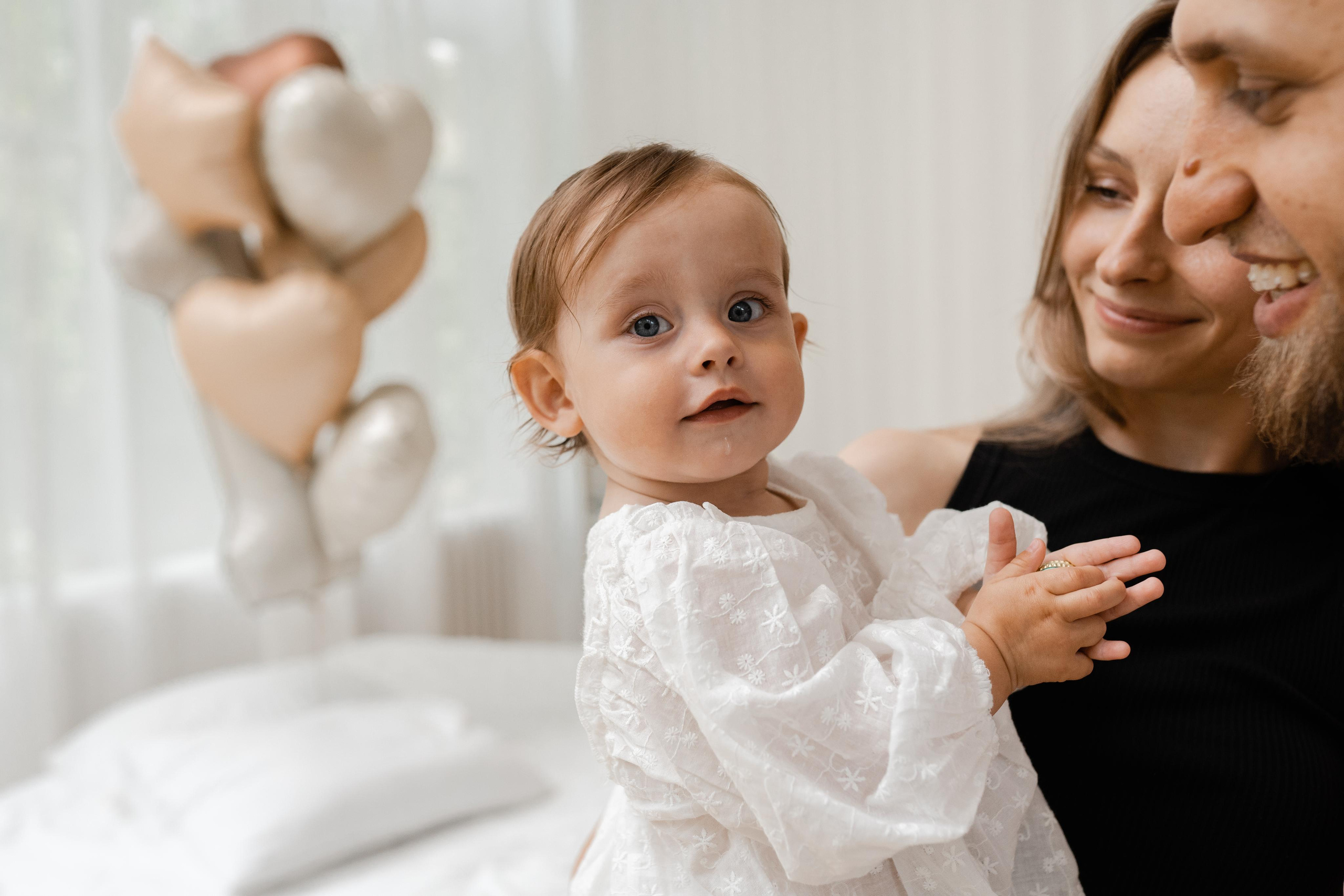 Семейная фотосессия в студии в Москве, семейный фотограф Анна Полушина. Свадебный фотограф в Москве Анна Полушина