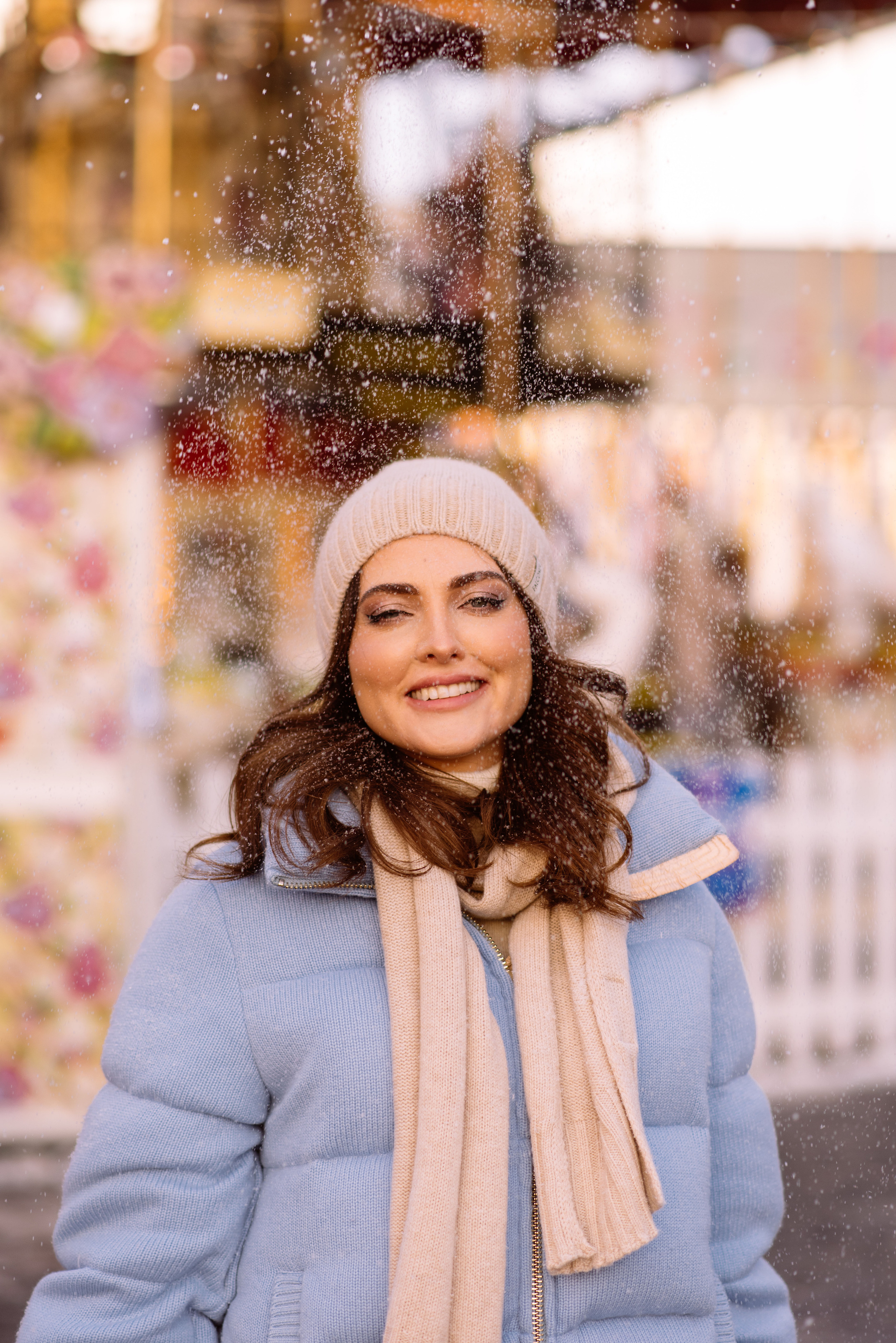 Алена на ярмарке у ГУМа. Свадебный фотограф в Москве Анна Полушина