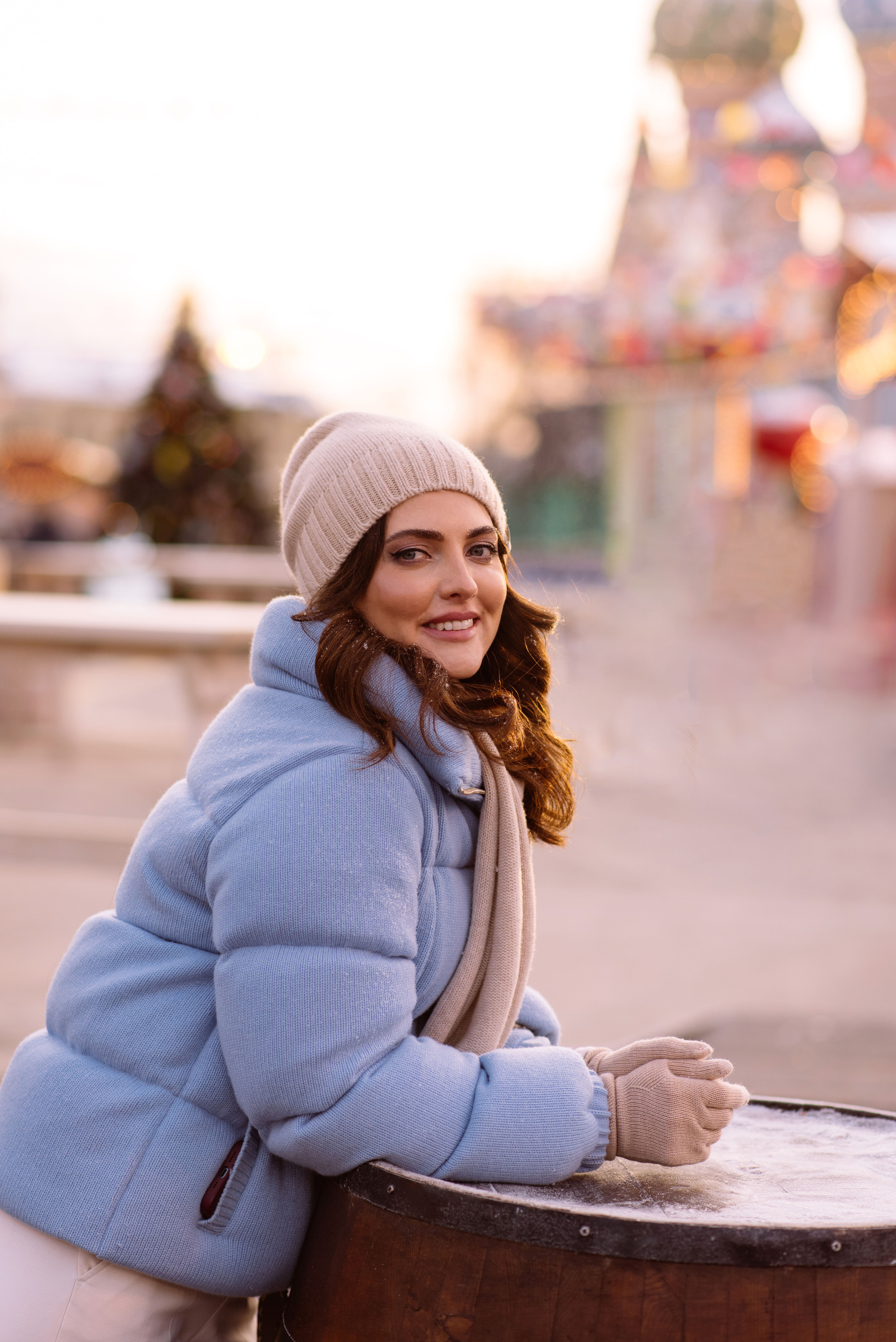 Алена на ярмарке у ГУМа. Свадебный фотограф в Москве Анна Полушина