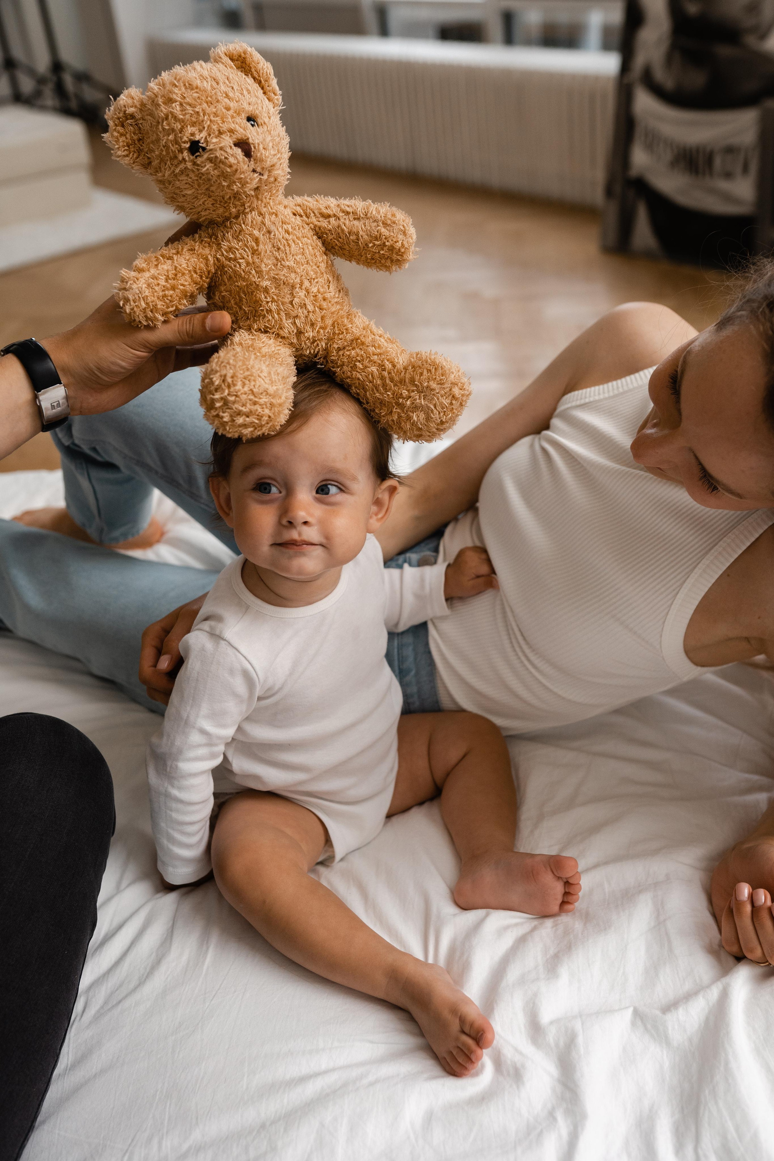 Семейная фотосессия в студии в Москве, семейный фотограф Анна Полушина. Свадебный фотограф в Москве Анна Полушина
