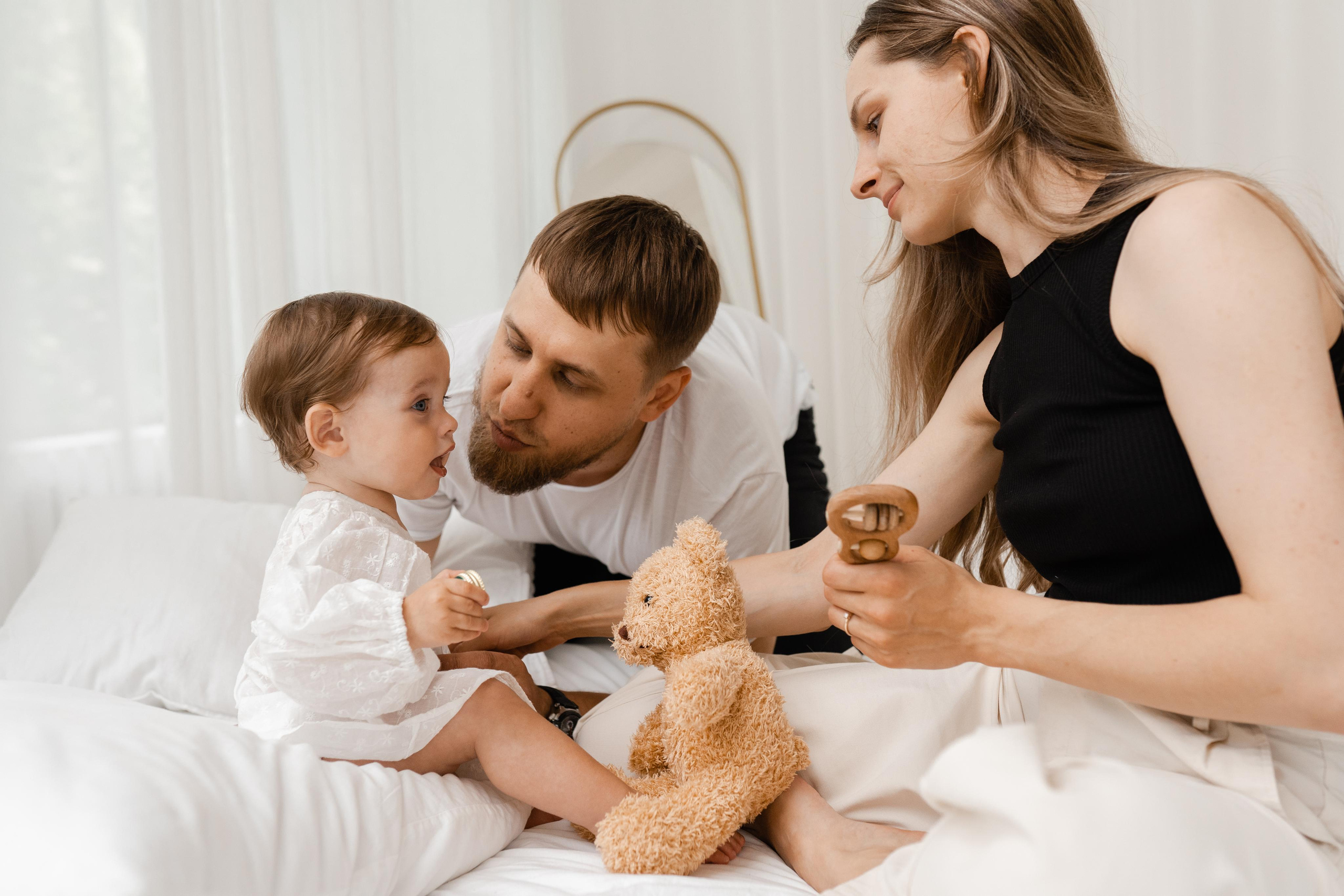 Семейная фотосессия в студии в Москве, семейный фотограф Анна Полушина. Свадебный фотограф в Москве Анна Полушина