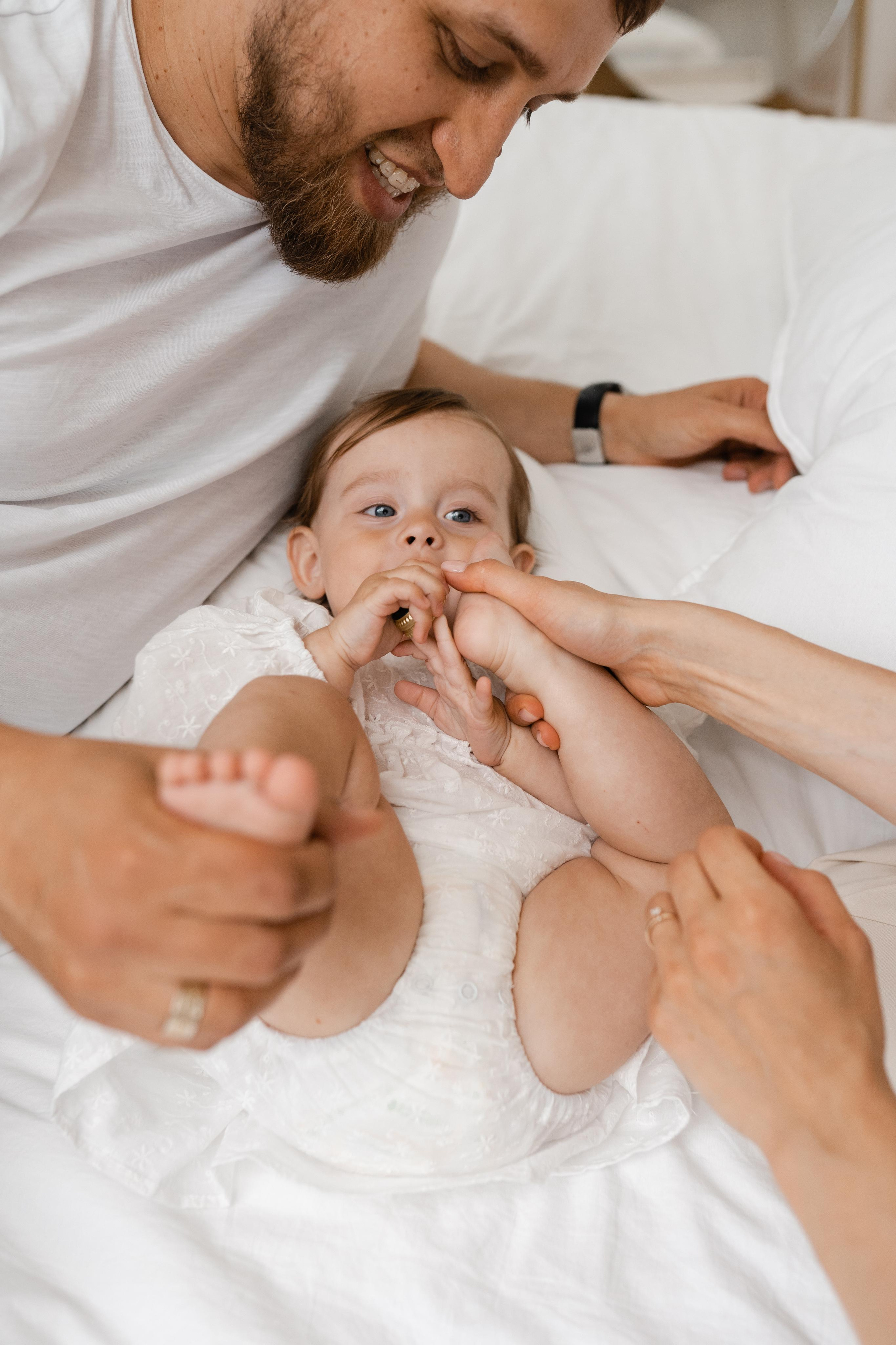 Семейная фотосессия в студии в Москве, семейный фотограф Анна Полушина. Свадебный фотограф в Москве Анна Полушина