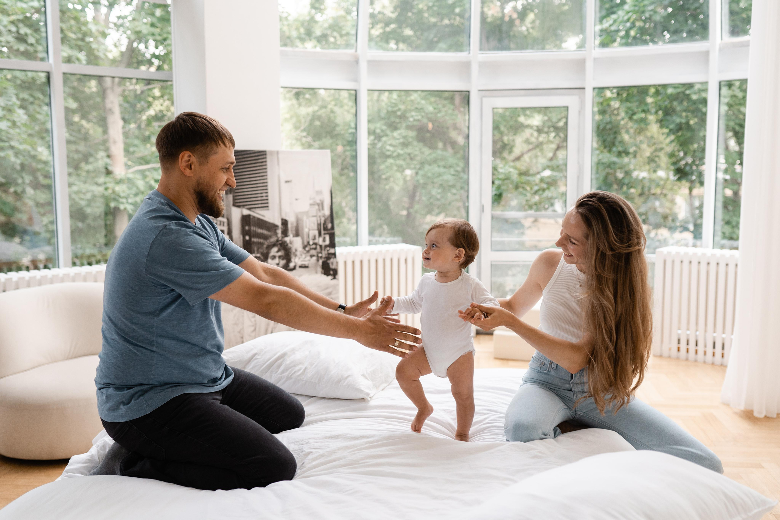 Семейная фотосессия в студии в Москве, семейный фотограф Анна Полушина. Свадебный фотограф в Москве Анна Полушина