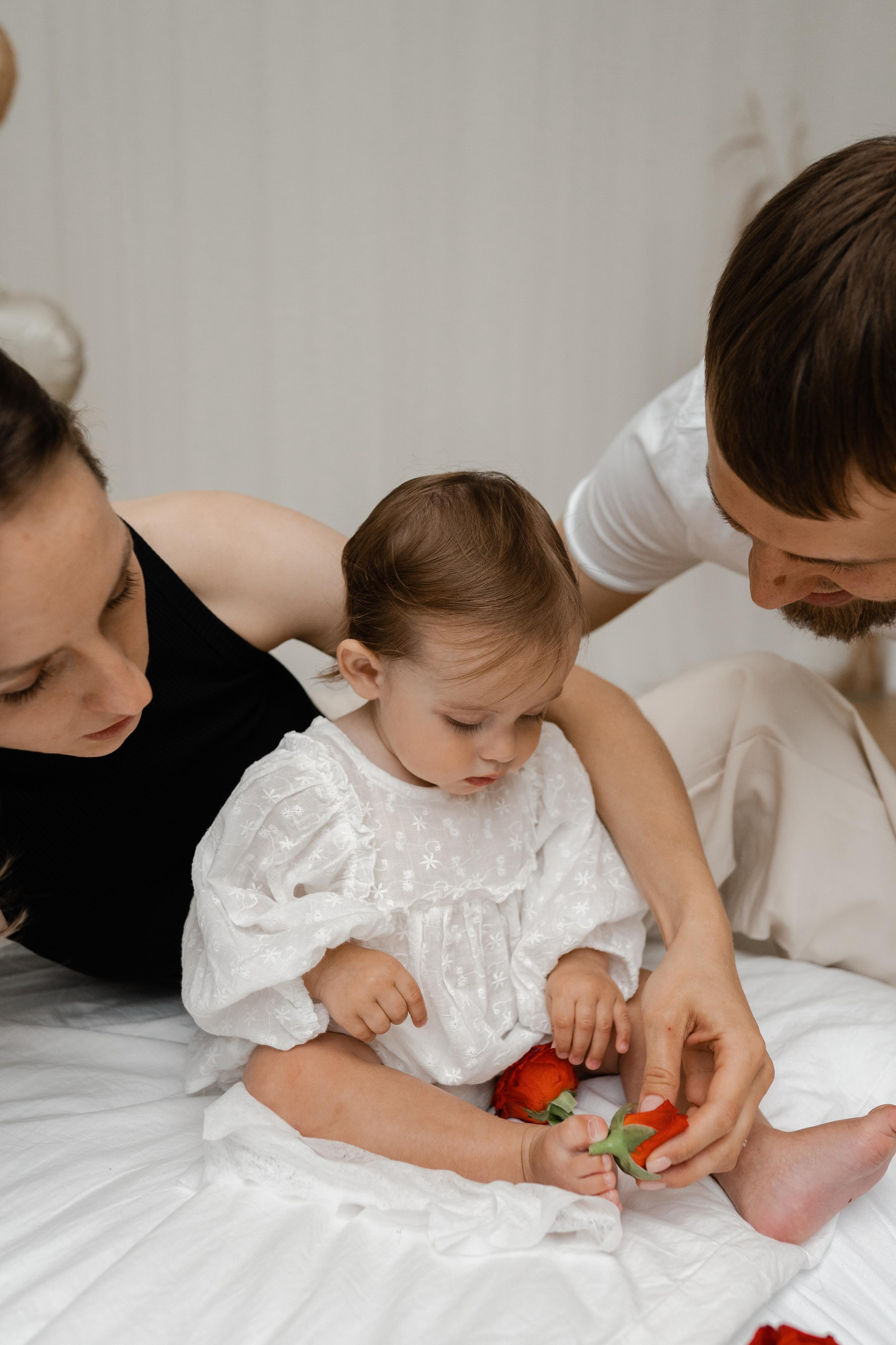 Семейная фотосессия в студии в Москве, семейный фотограф Анна Полушина. Свадебный фотограф в Москве Анна Полушина