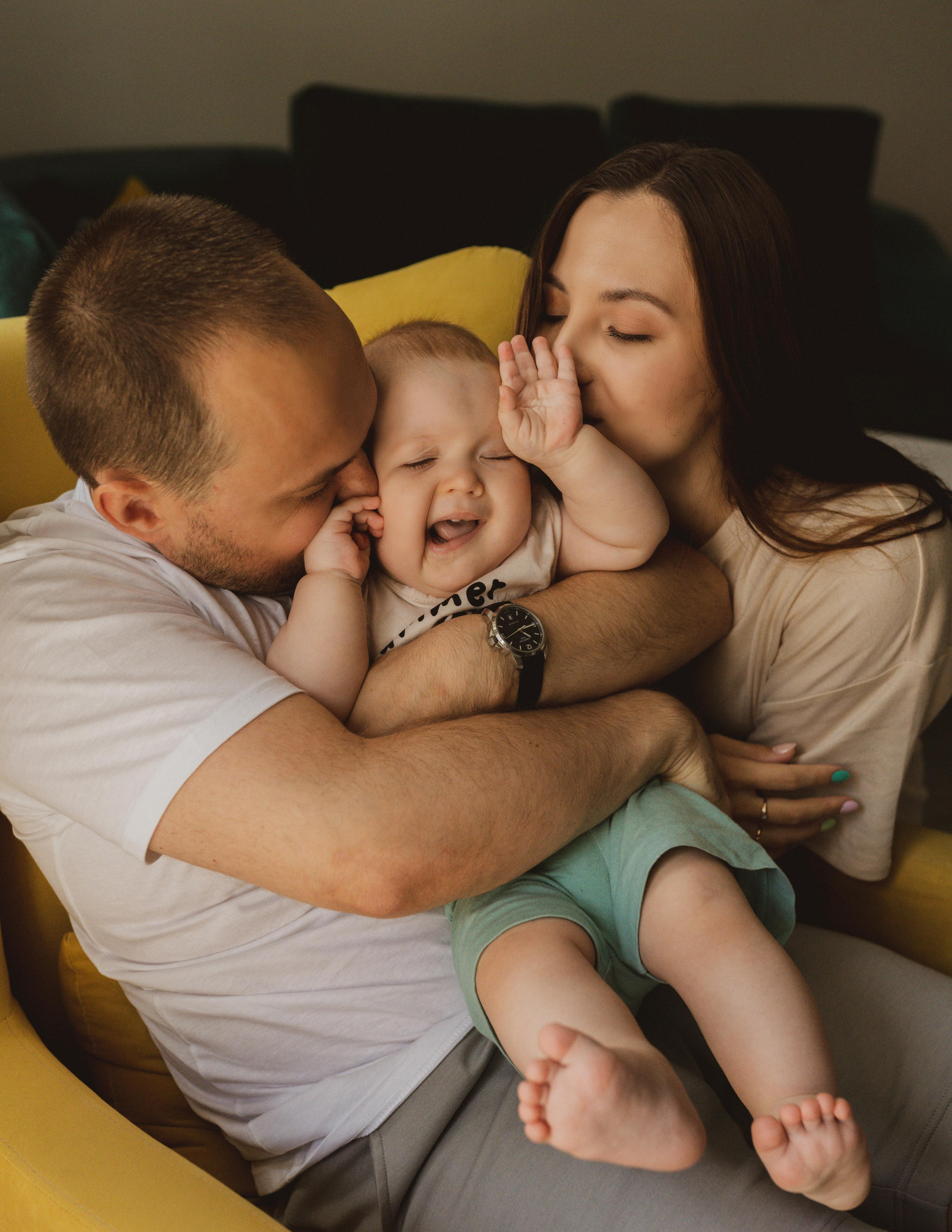 Семейная фотосессия в Москве, семейный фотограф Анна Полушина. Свадебный фотограф в Москве Анна Полушина