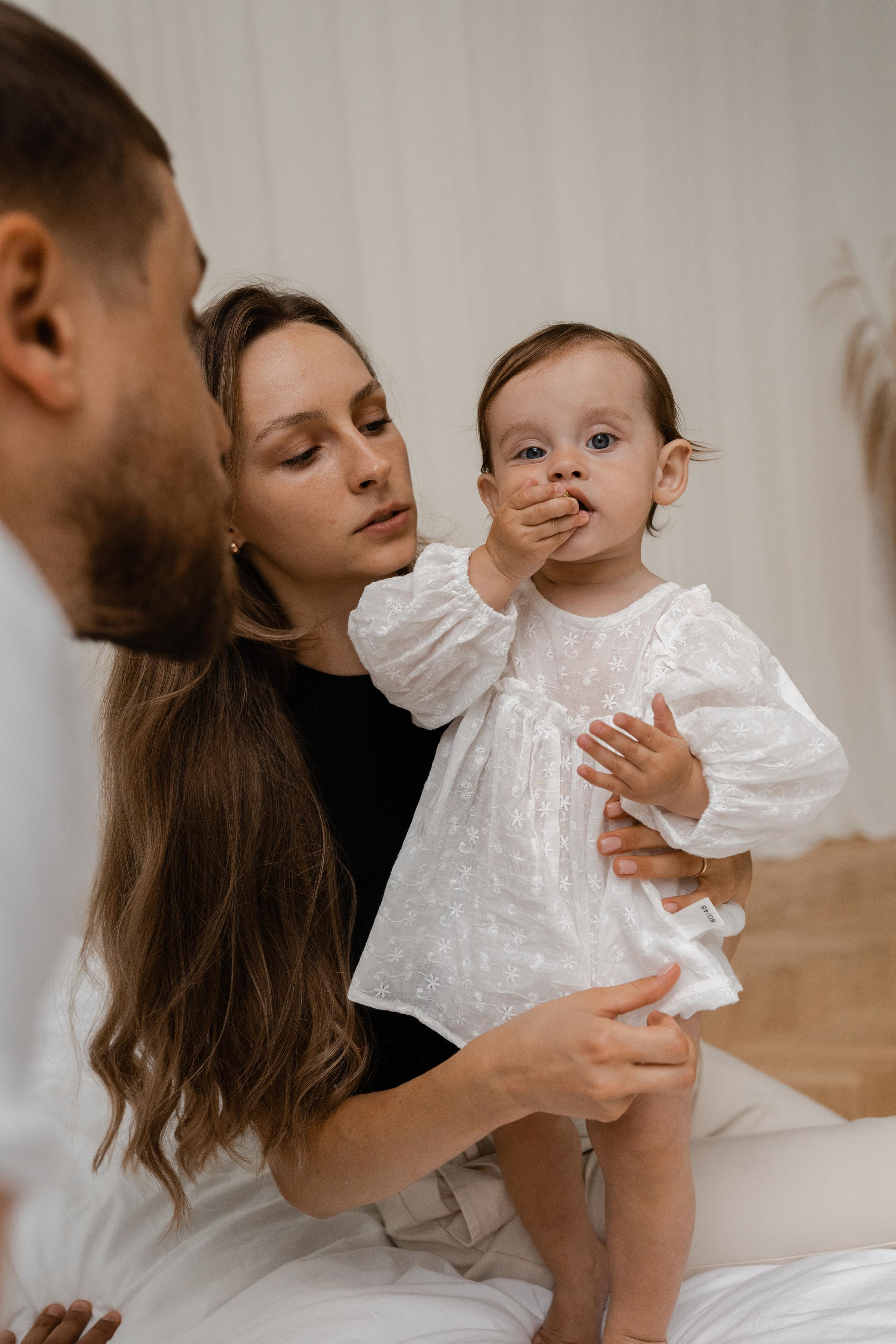 Семейная фотосессия в студии в Москве, семейный фотограф Анна Полушина. Свадебный фотограф в Москве Анна Полушина