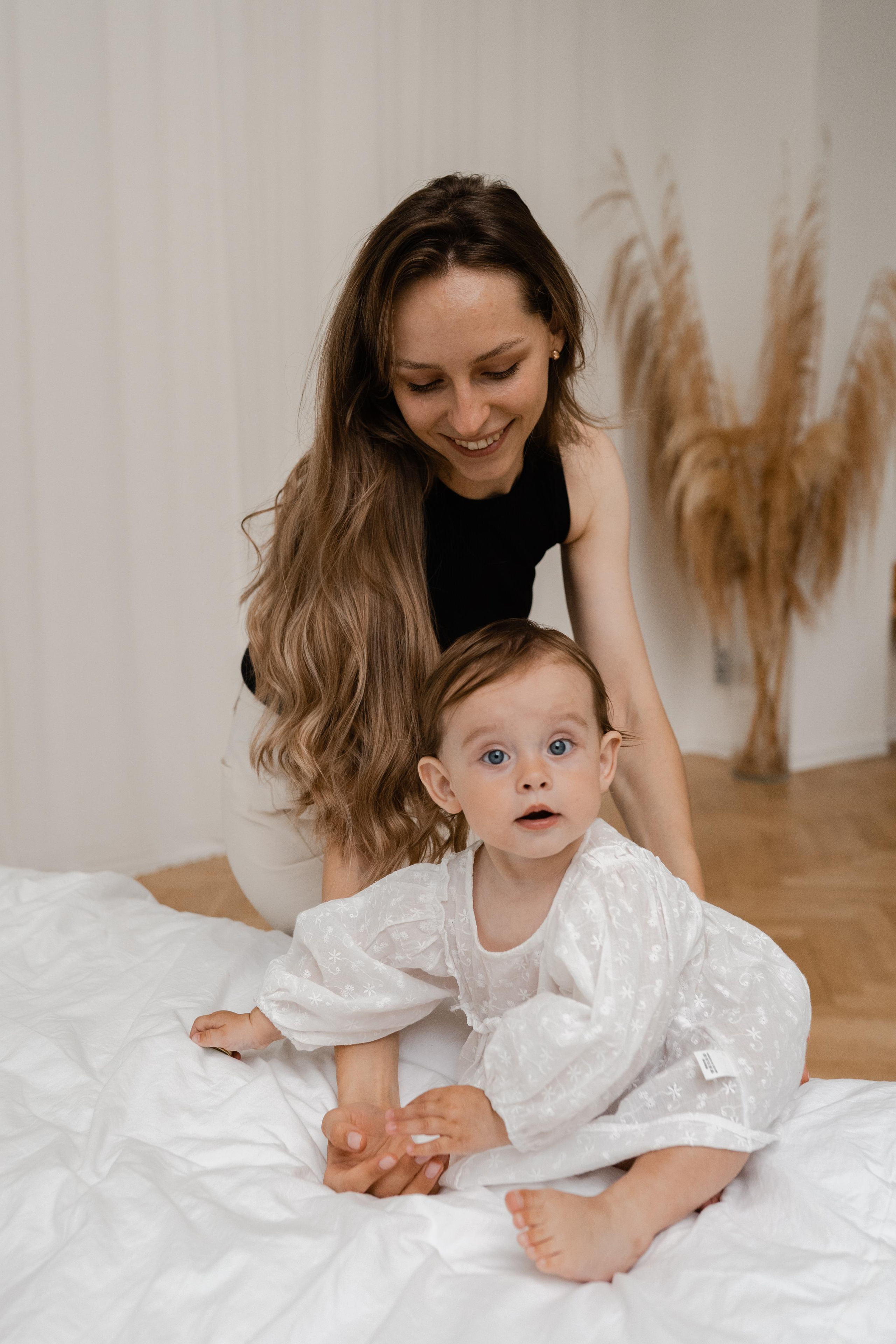 Семейная фотосессия в студии в Москве, семейный фотограф Анна Полушина. Свадебный фотограф в Москве Анна Полушина