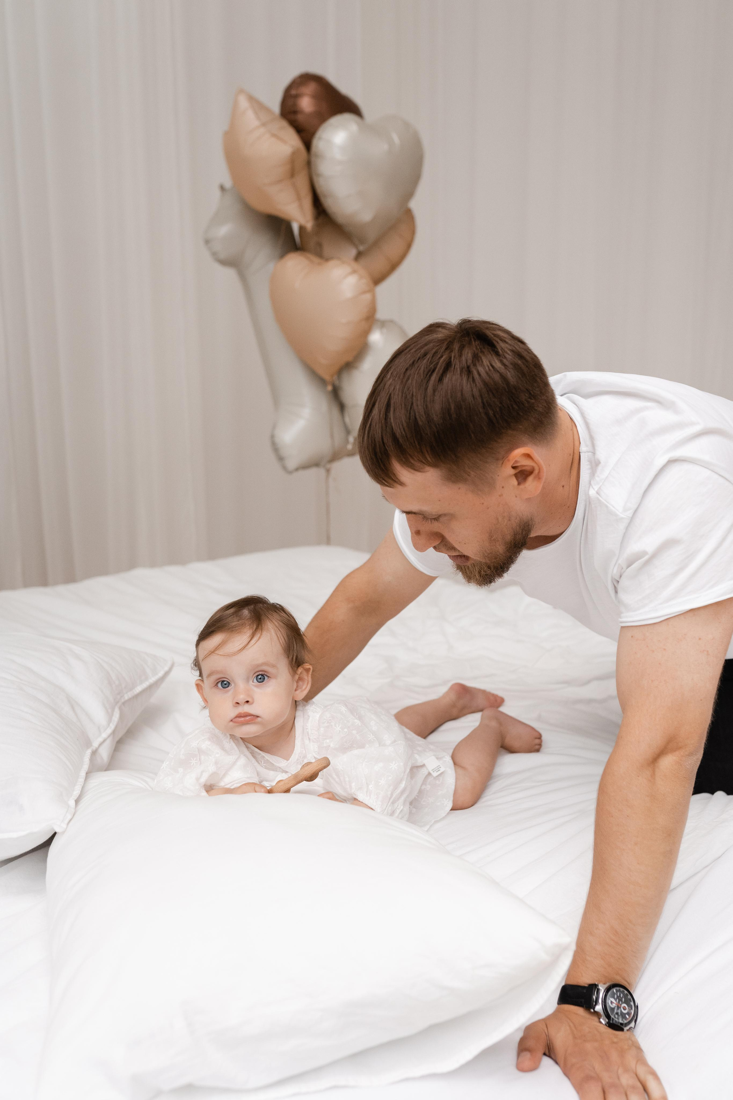 Семейная фотосессия в студии в Москве, семейный фотограф Анна Полушина. Свадебный фотограф в Москве Анна Полушина