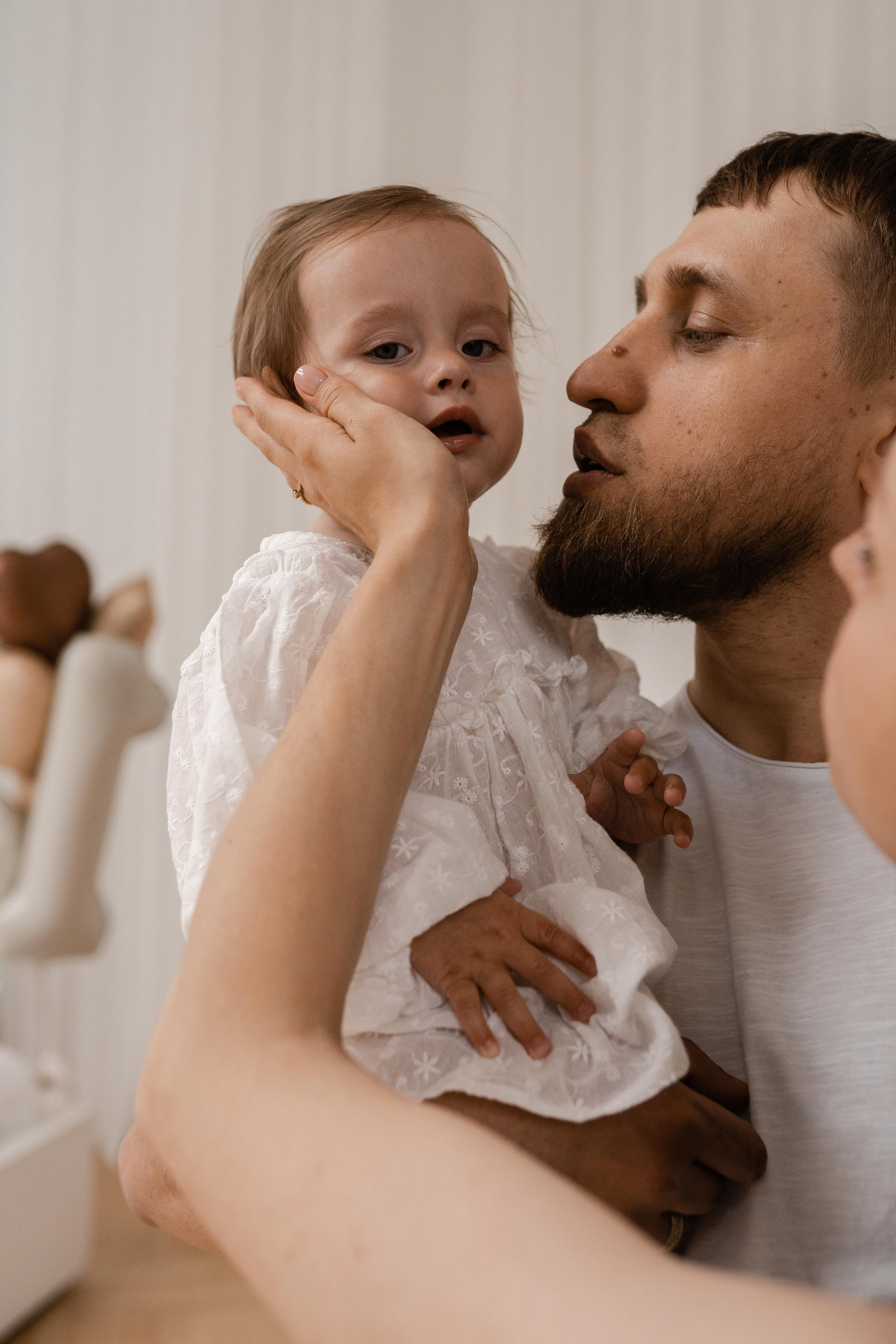 Семейная фотосессия в студии в Москве, семейный фотограф Анна Полушина. Свадебный фотограф в Москве Анна Полушина