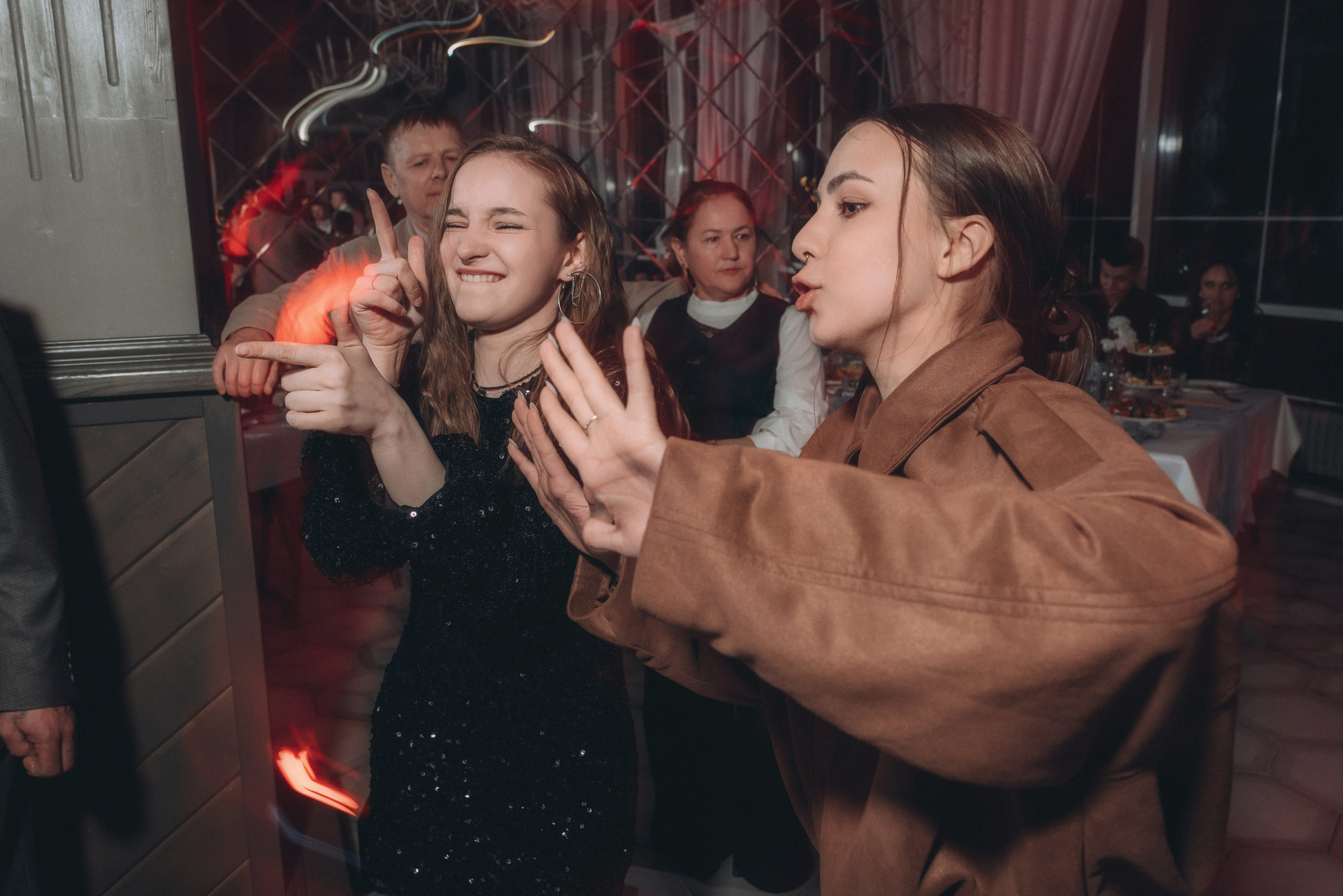 Свадебная серия со съемок банкета
