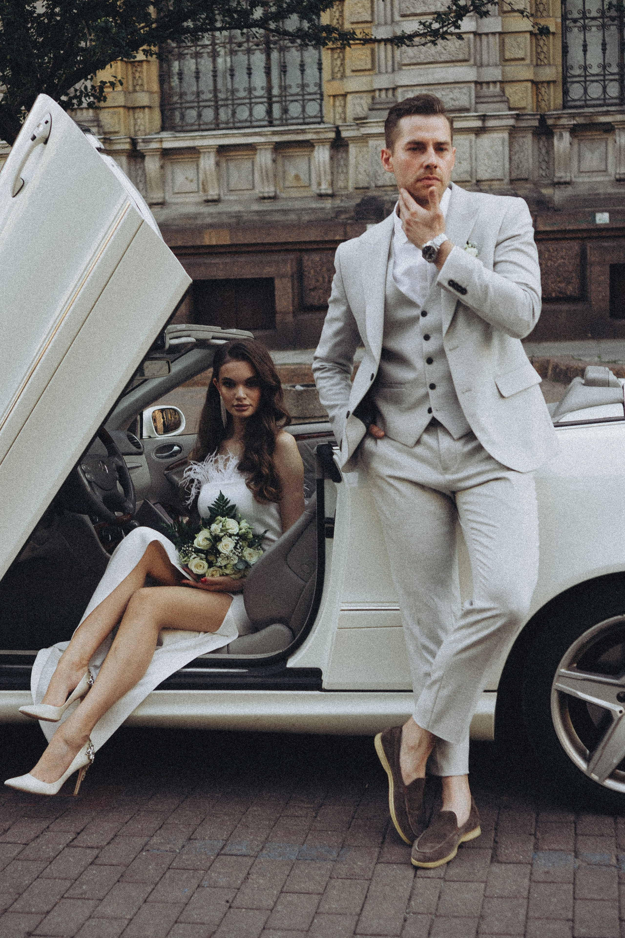 Свадебная сьемка у академии Штиглица. Профессиональный фотограф, Санкт-Петербург — Виктория Богомолова