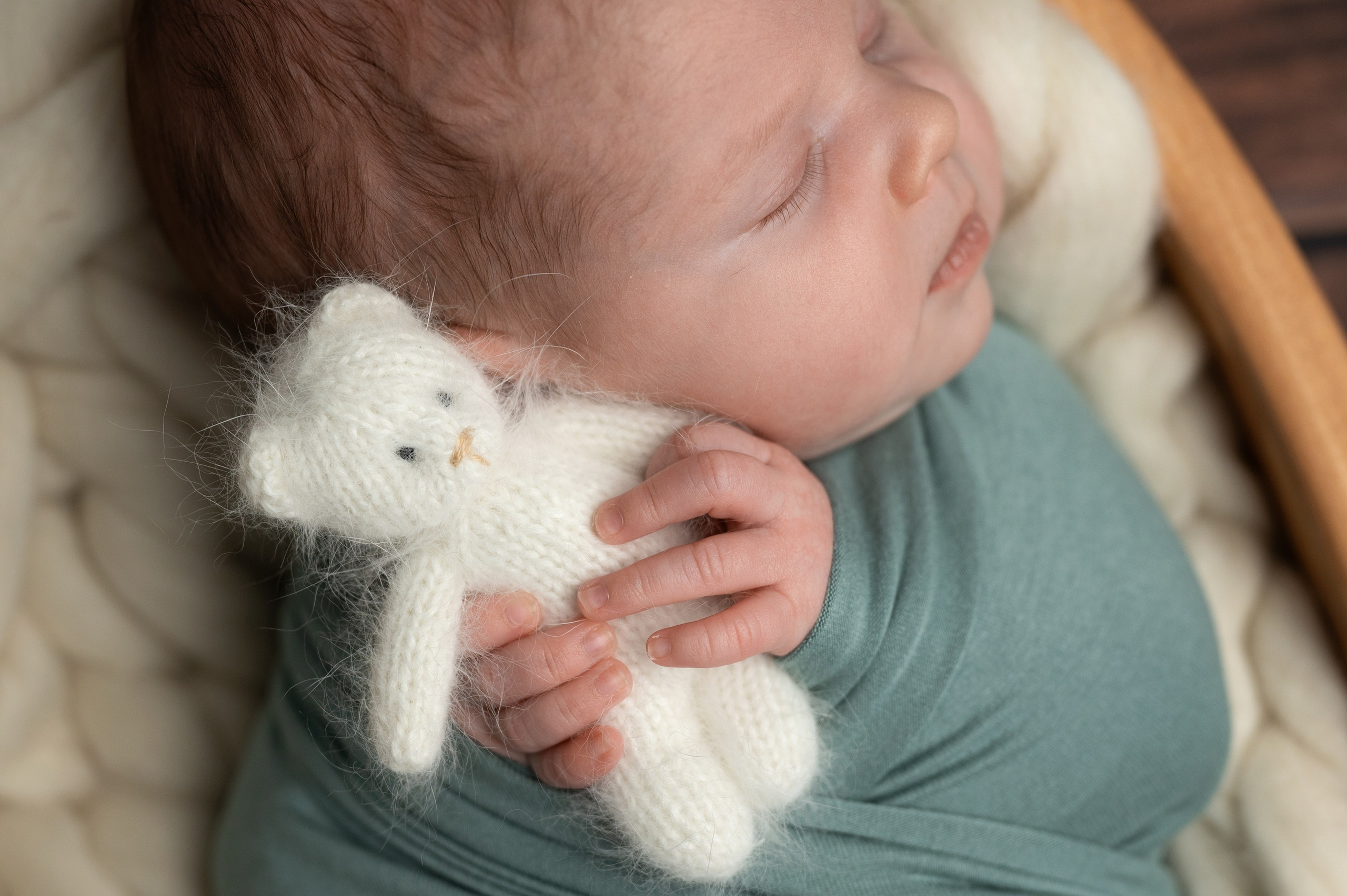 Саша 19 дней. Фотограф новорождённых Ольга Ушакова Москва