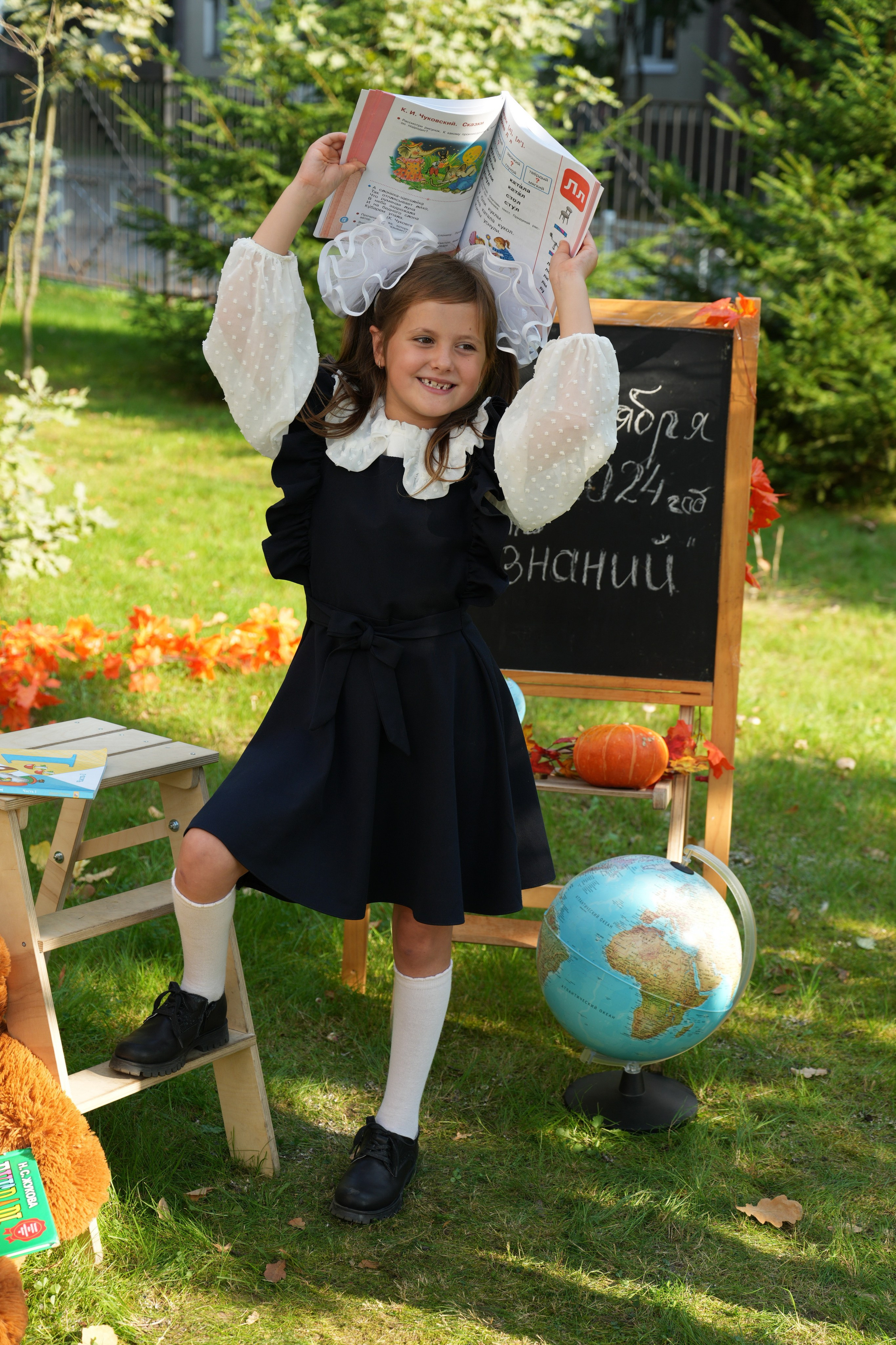 Тематические фотосессии «ЗДРАВСТВУЙ, ШКОЛА!». Школьная фотография в Санкт-Петербурге, выпускные альбомы, фотосессии